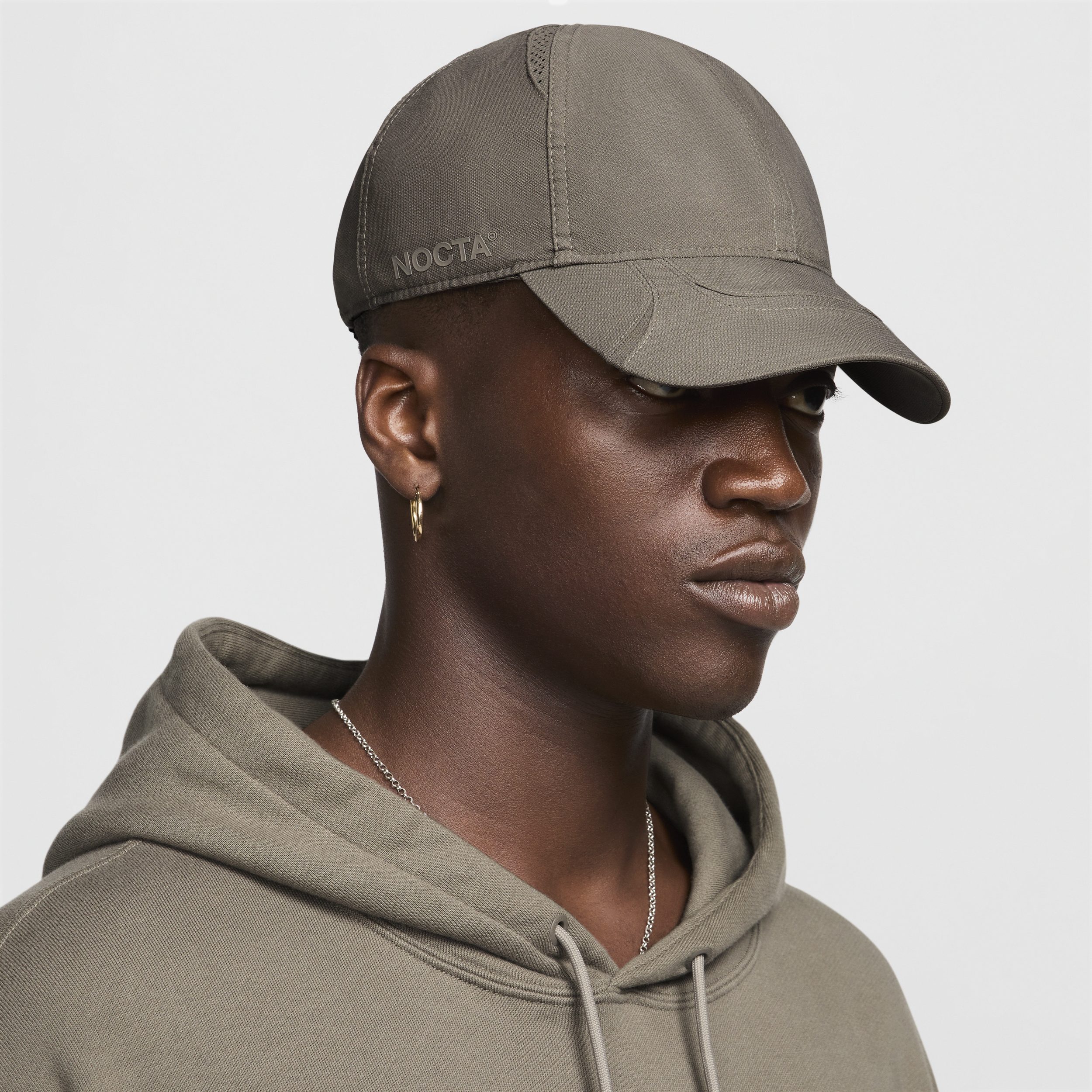 Nike Nocta Cardinal Stock Cap Olive Grey/Moon Fossil | FV5541-040 