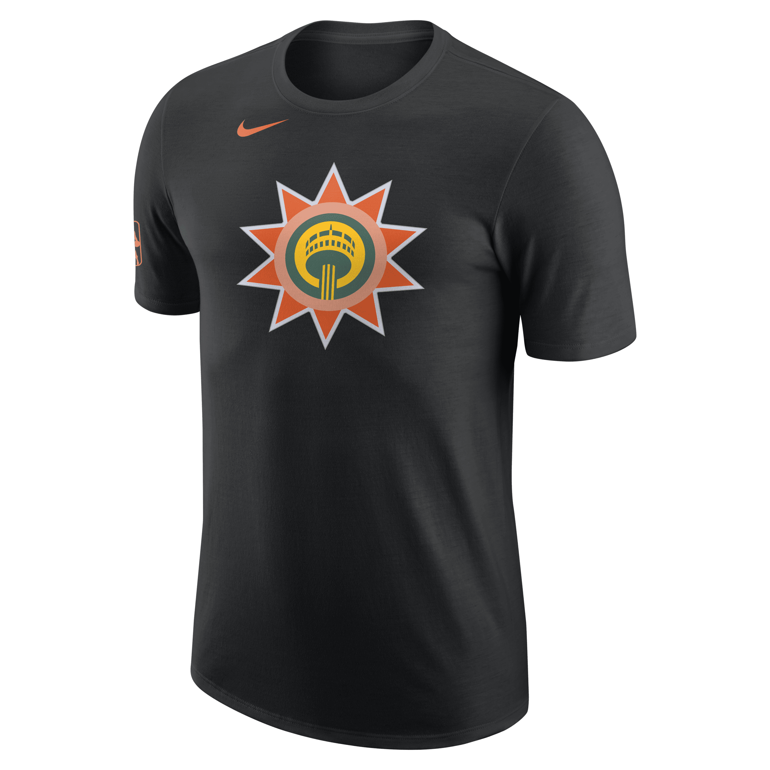Nike San Antonio Spurs City Edition NBA-herenshirt Zwart