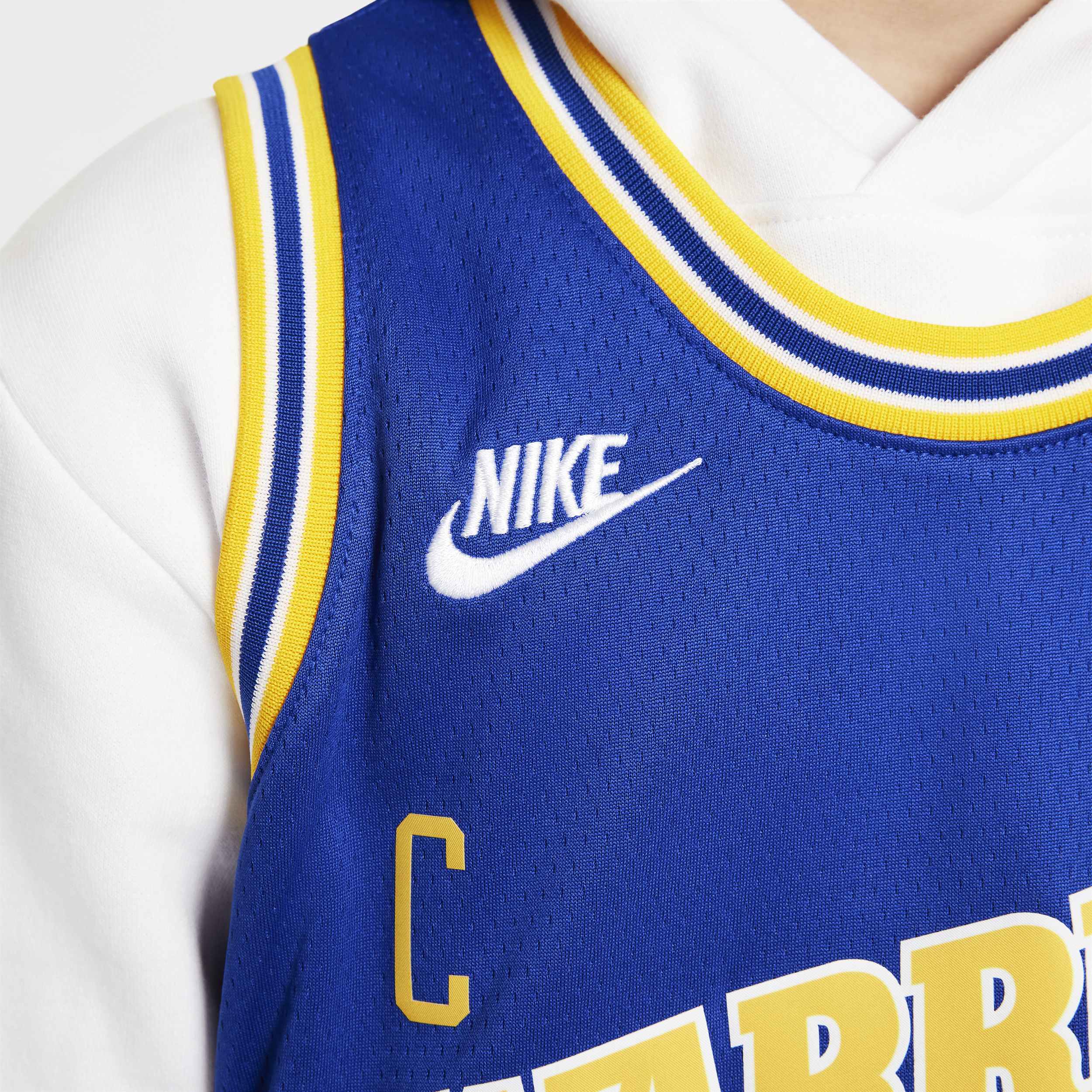 Nike Stephen Curry Golden State Warriors Swingman NBA-jersey met Dri-FIT voor kids Blauw