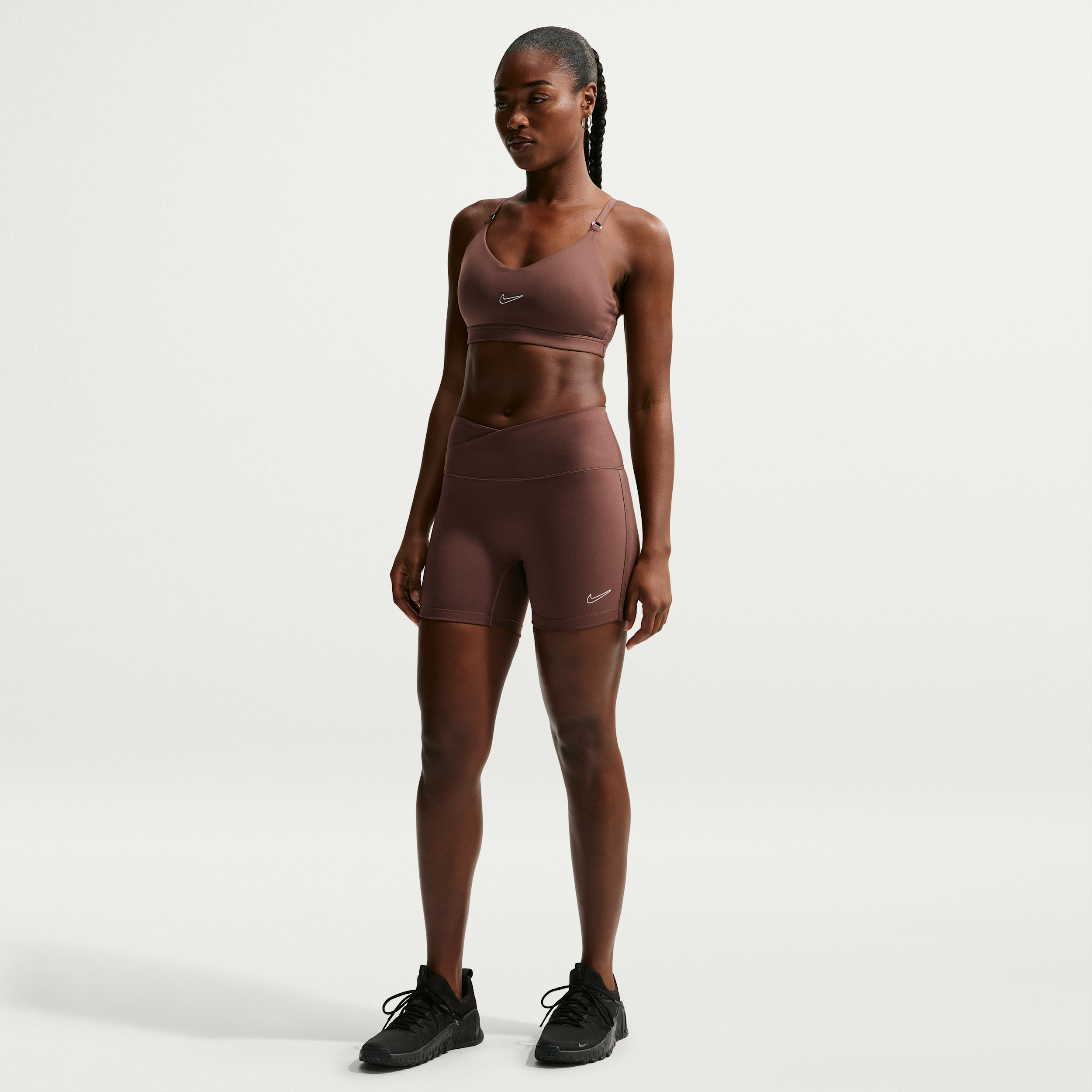 Shorts 13 cm Nike One – Donna - Marrone