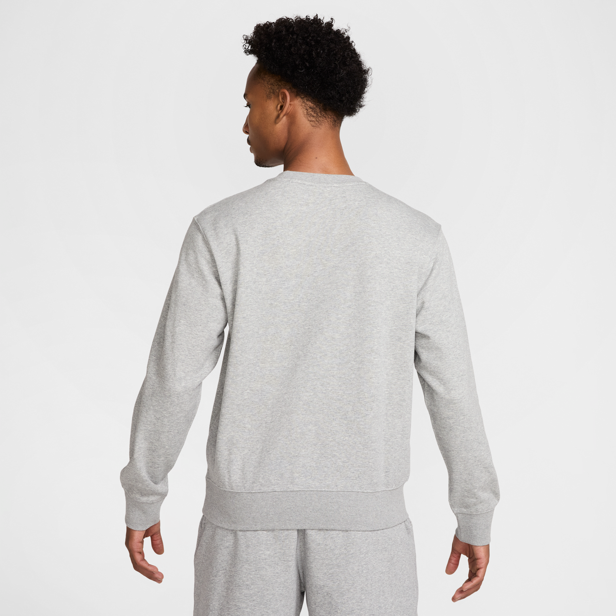 Haut en molleton Nike Club pour homme - Gris
