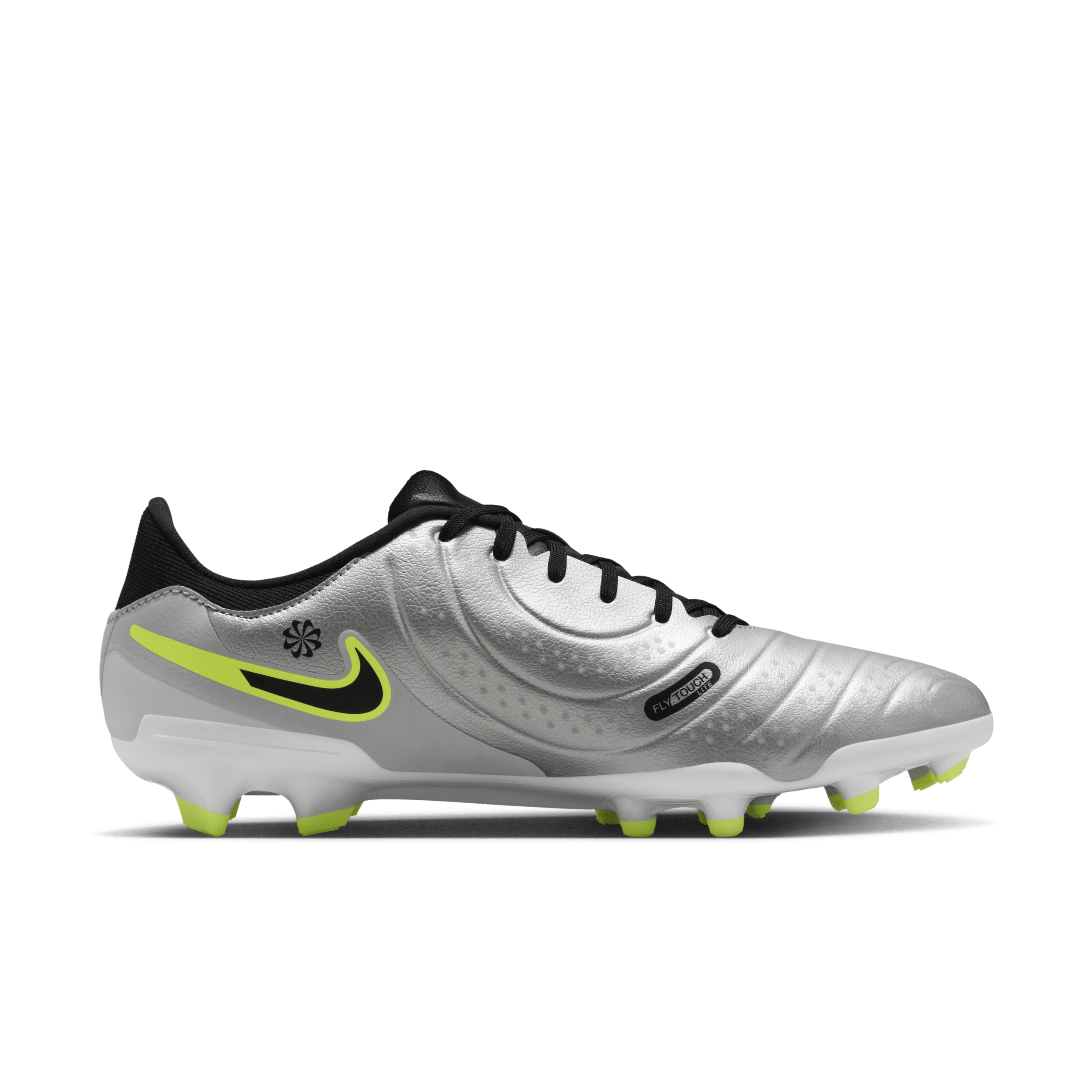 Chaussure de foot à crampons coupe basse multi-surfaces Nike Tiempo Legend 10 Academy - Gris