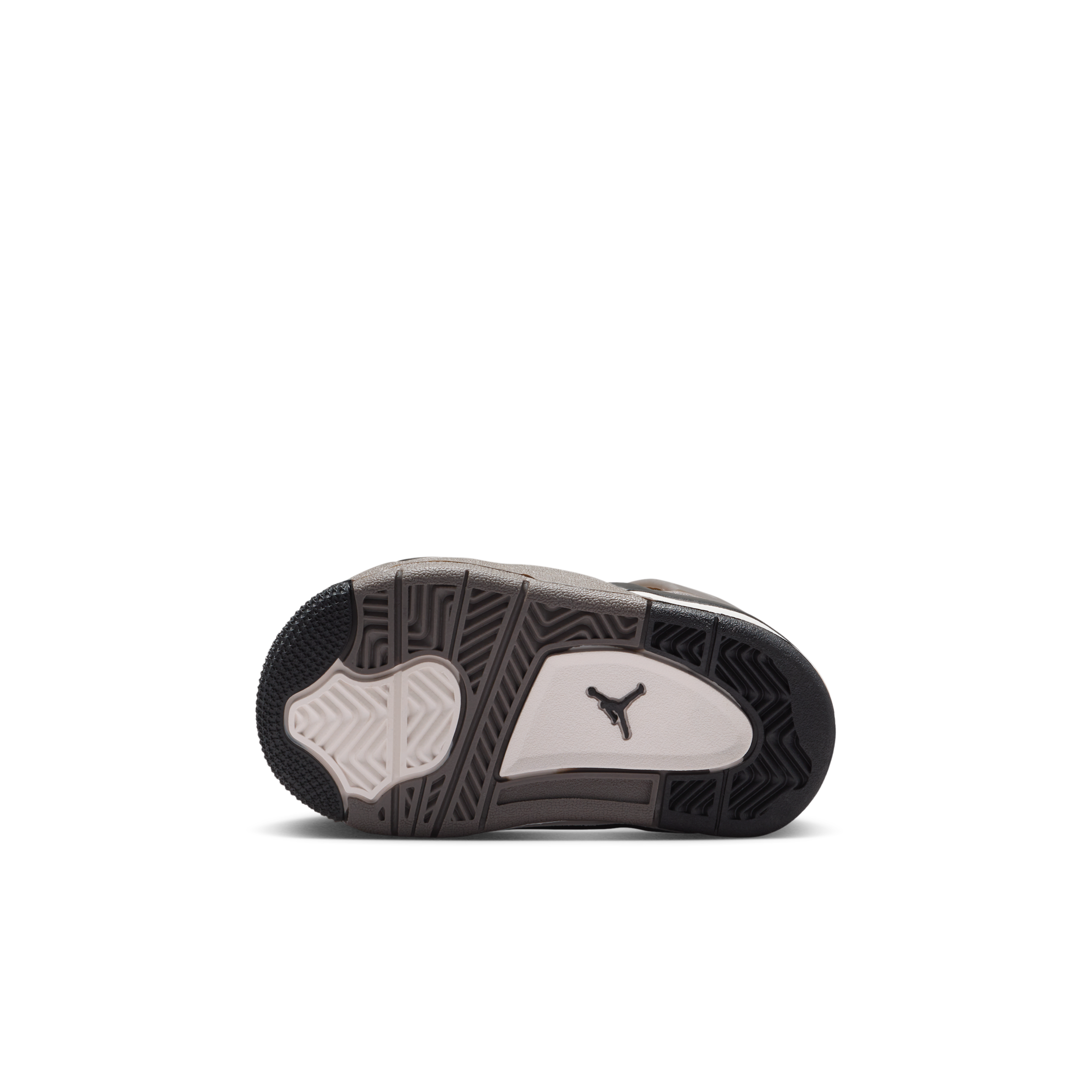 Thumbnail - Jordan 4 Retro "Cave Stone and Black" Schuh (Babys/Kleinkinder) - Grau