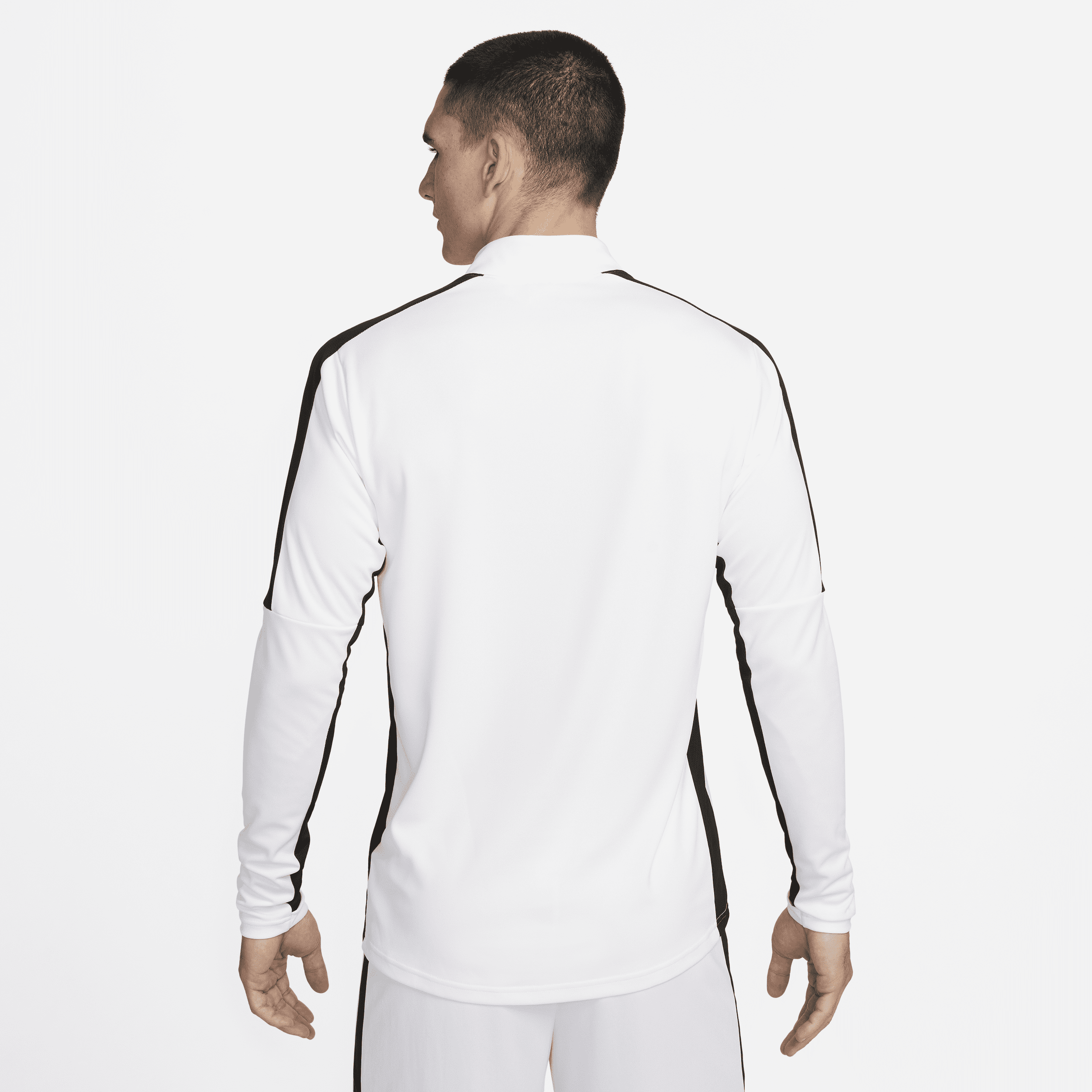 Haut de foot à demi-zip Dri-FIT Nike Academy pour homme - Blanc