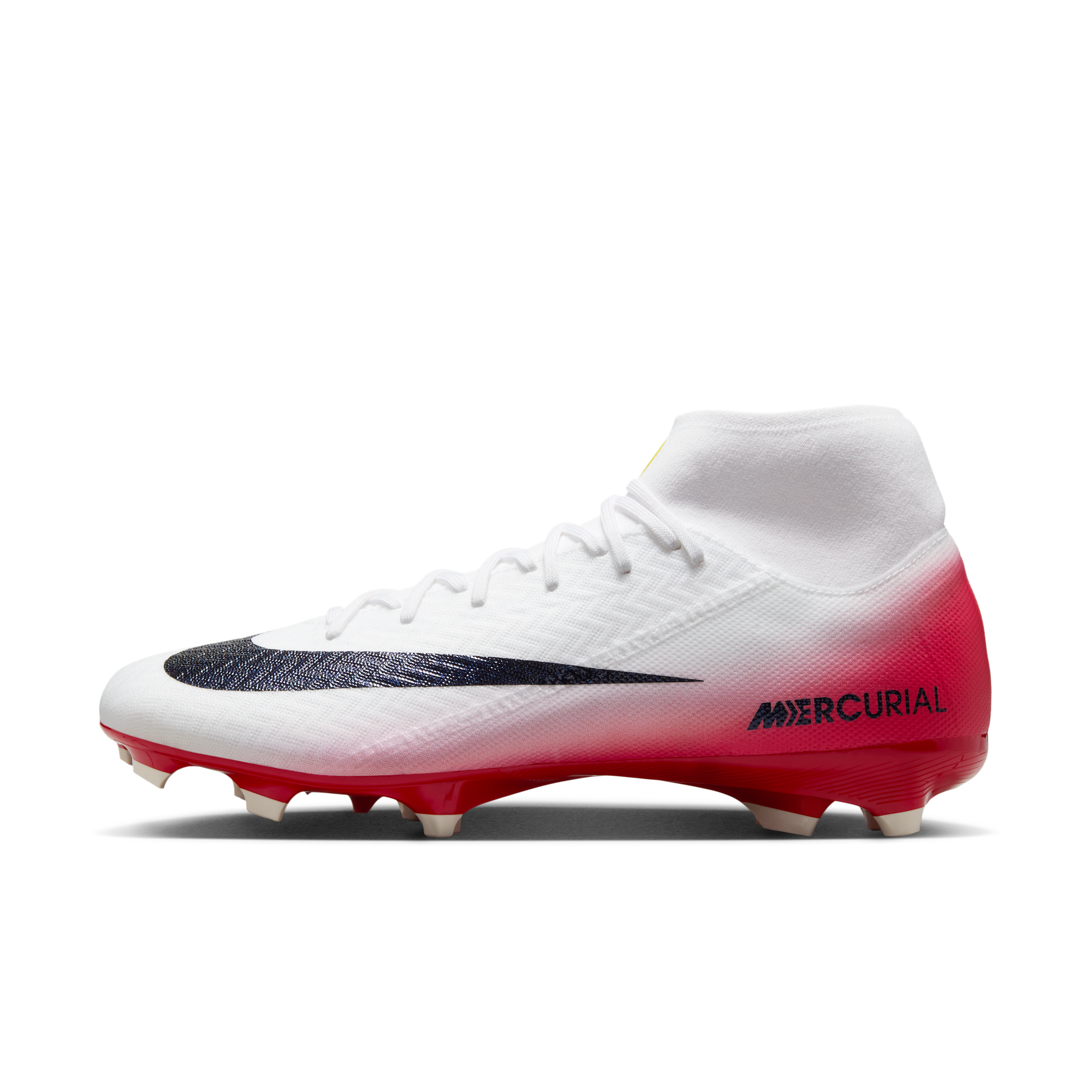 Thumbnail - Nike Mercurial Superfly 10 Academy LV8 High-Top-Fußballschuh für verschiedene Böden - Rot