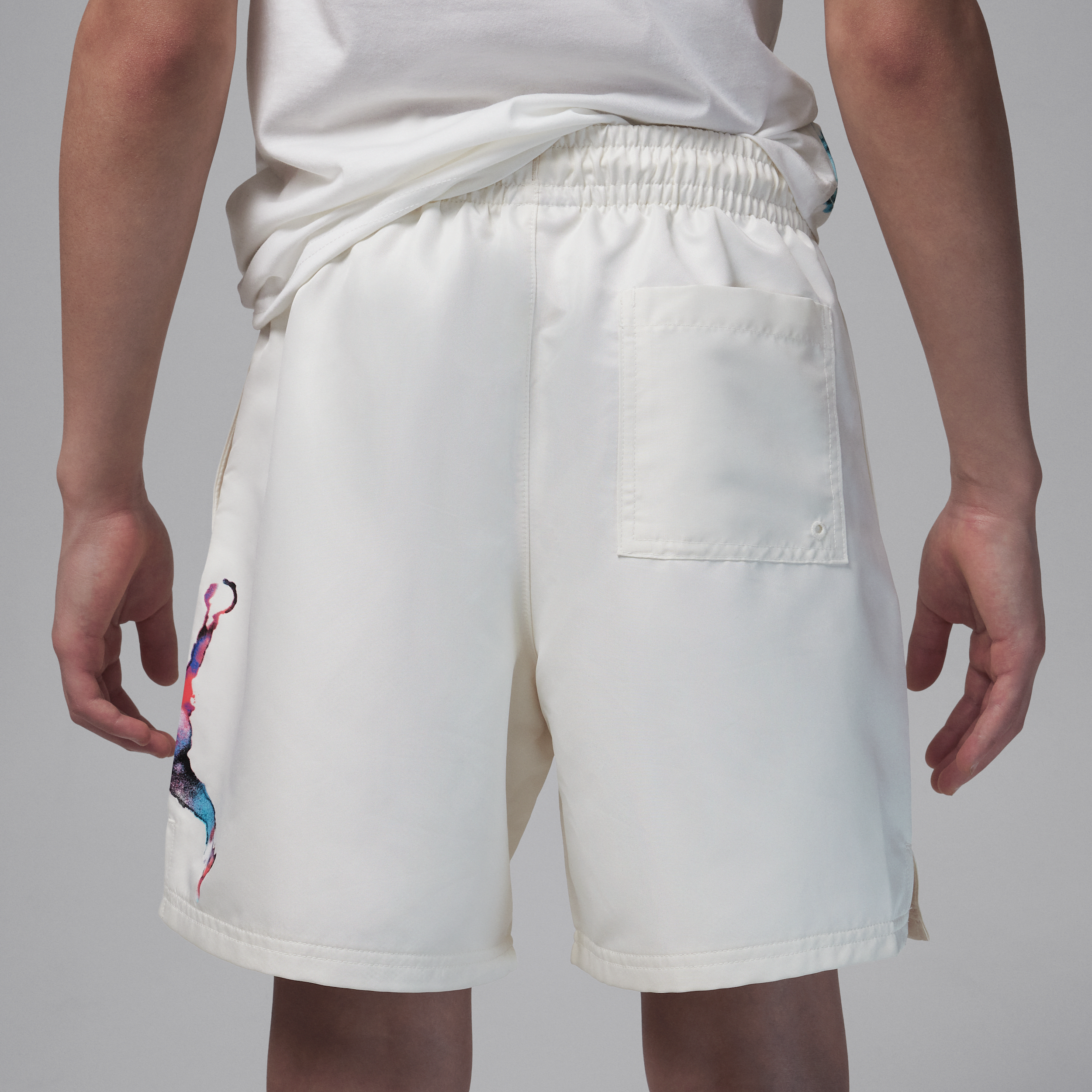 Thumbnail - Jordan Essentials Poolside Shorts (ältere Kinder) - Weiß