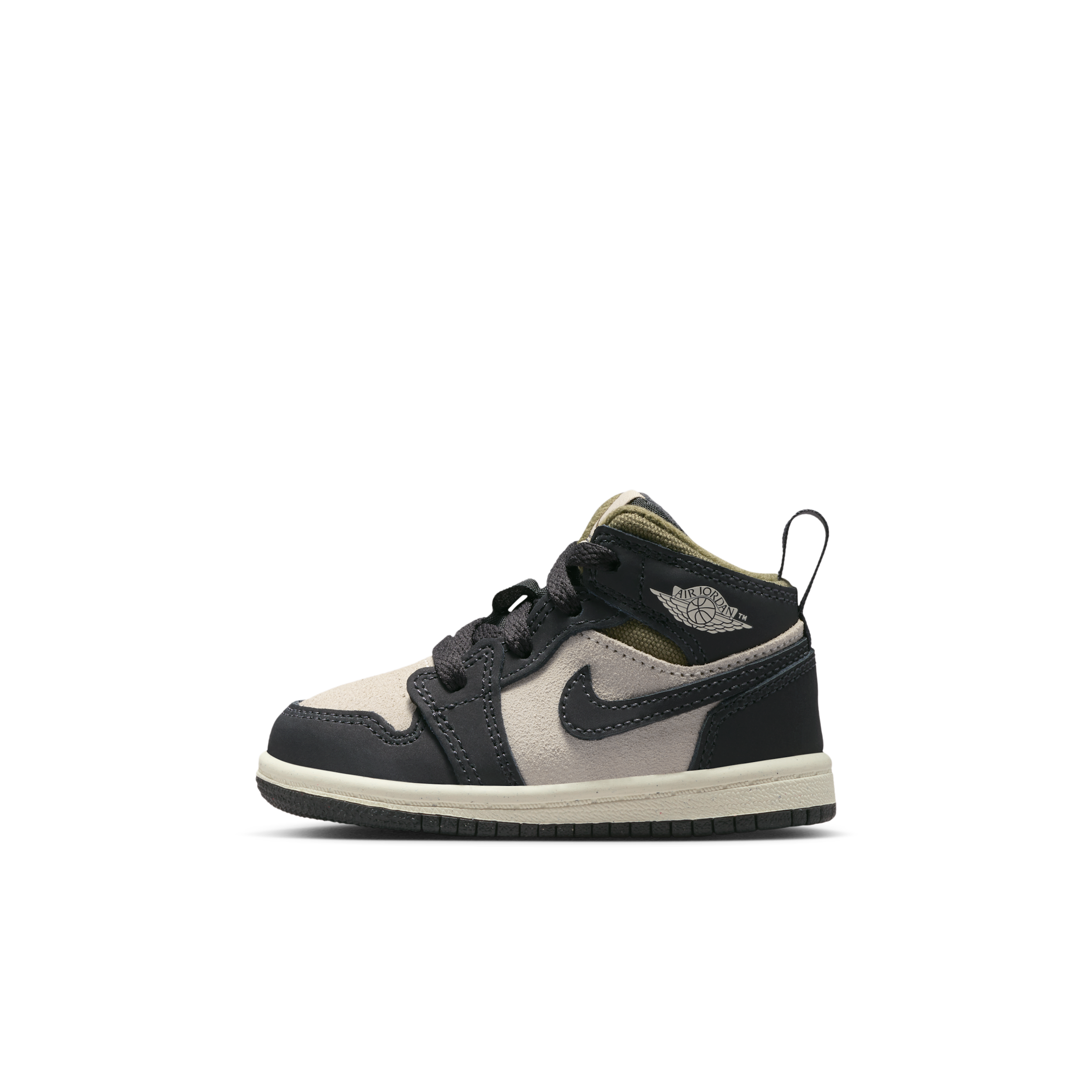 Nike Jordan 1 Mid SE Baby/Toddler Shoes - Brown