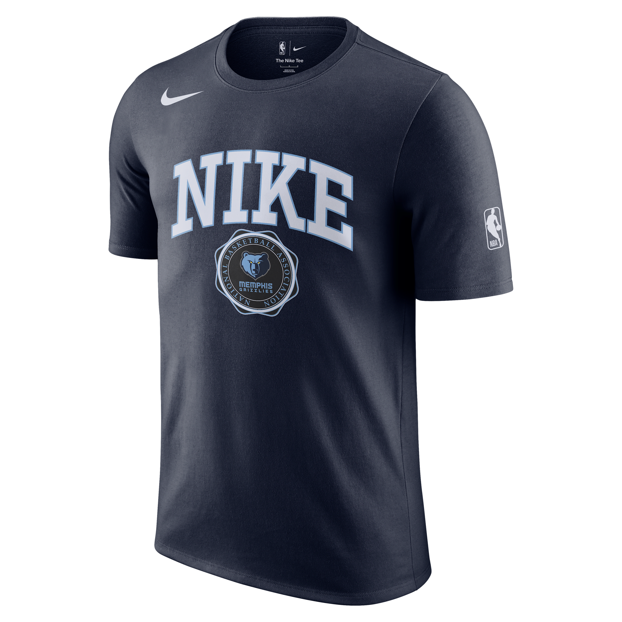 T-shirt Nike NBA Memphis Grizzlies Essential pour homme - Bleu