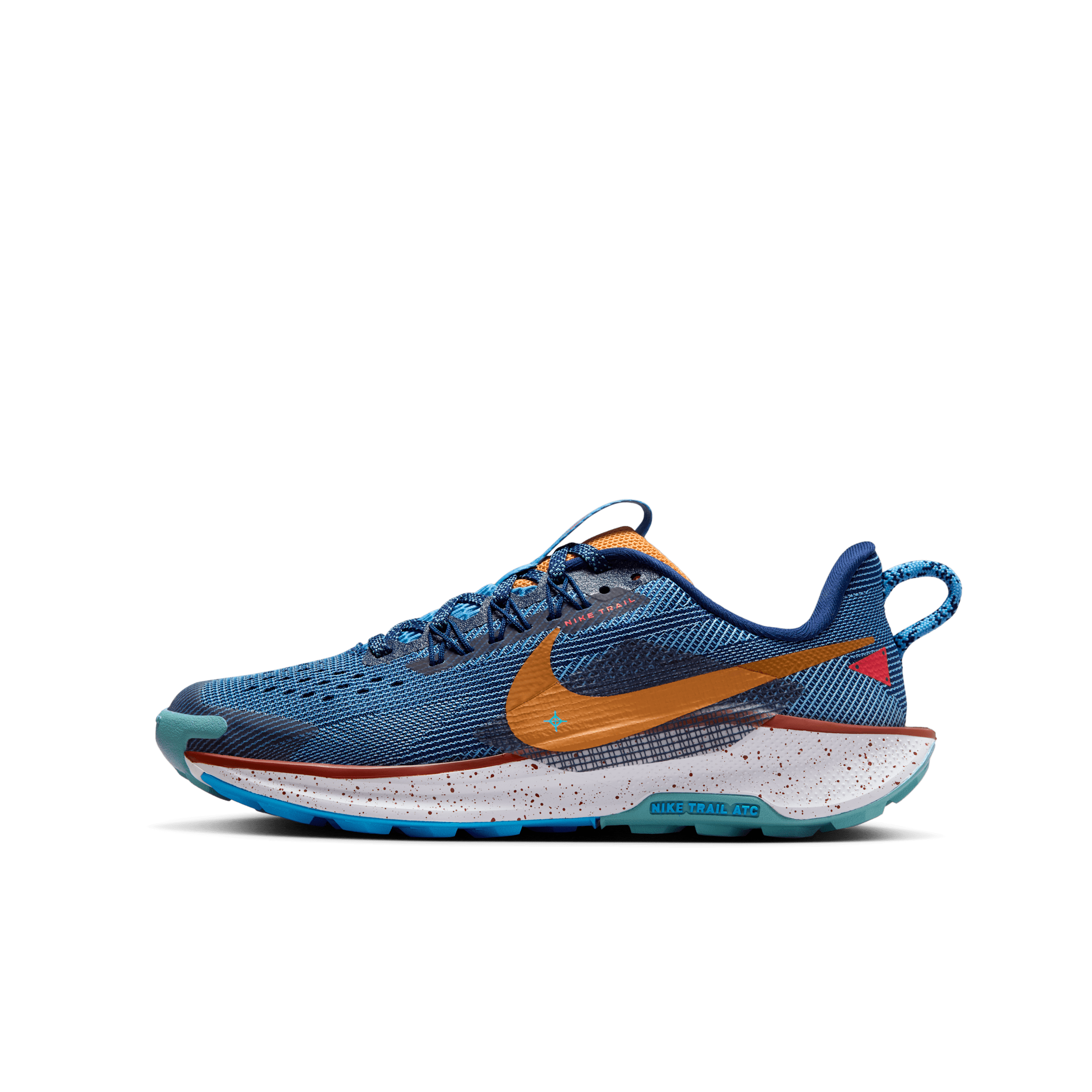 Nike Pegasus Trail 5 trailrunningschoenen voor kids Blauw