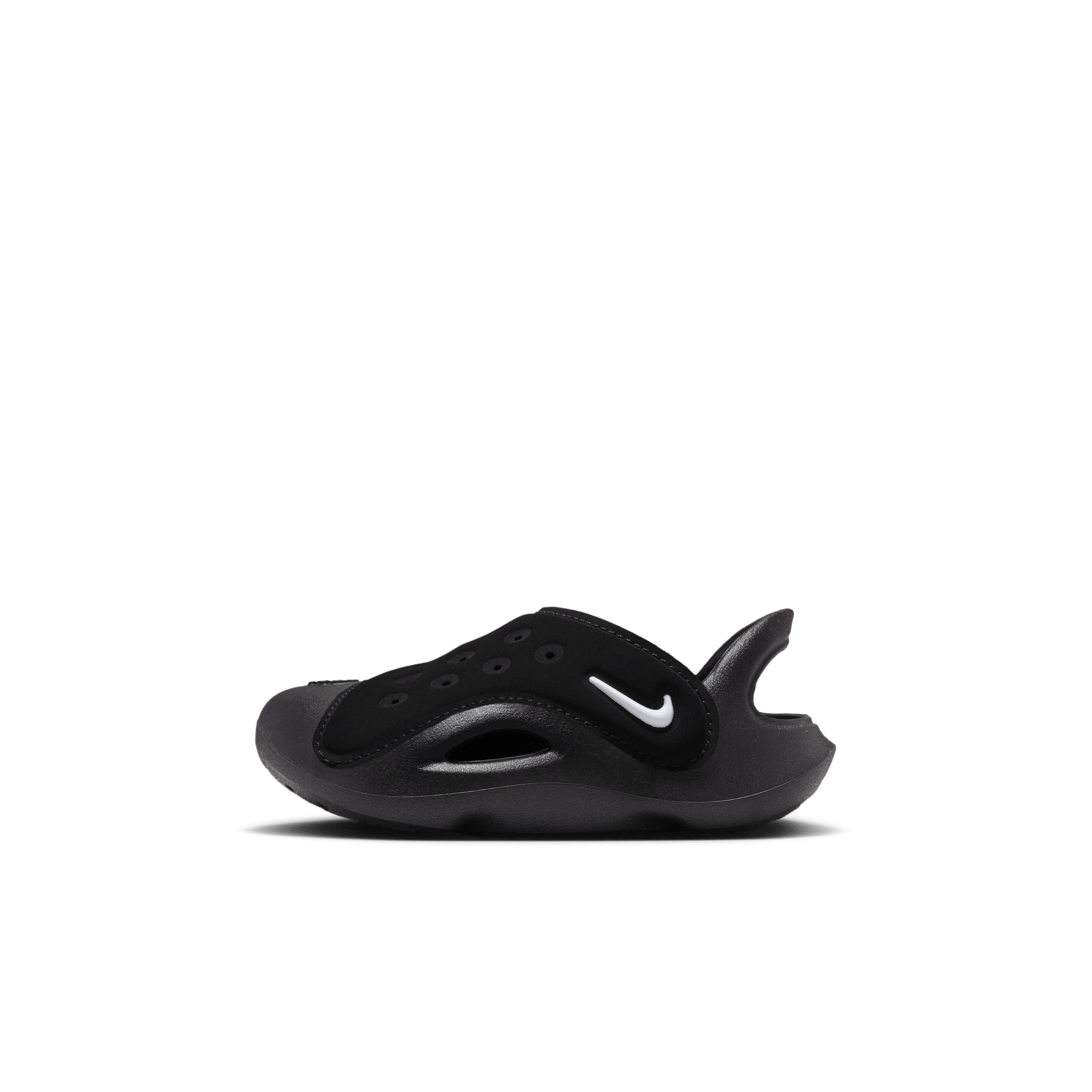 Nike Aqua Swoosh Baby/Toddler Sandals – Black