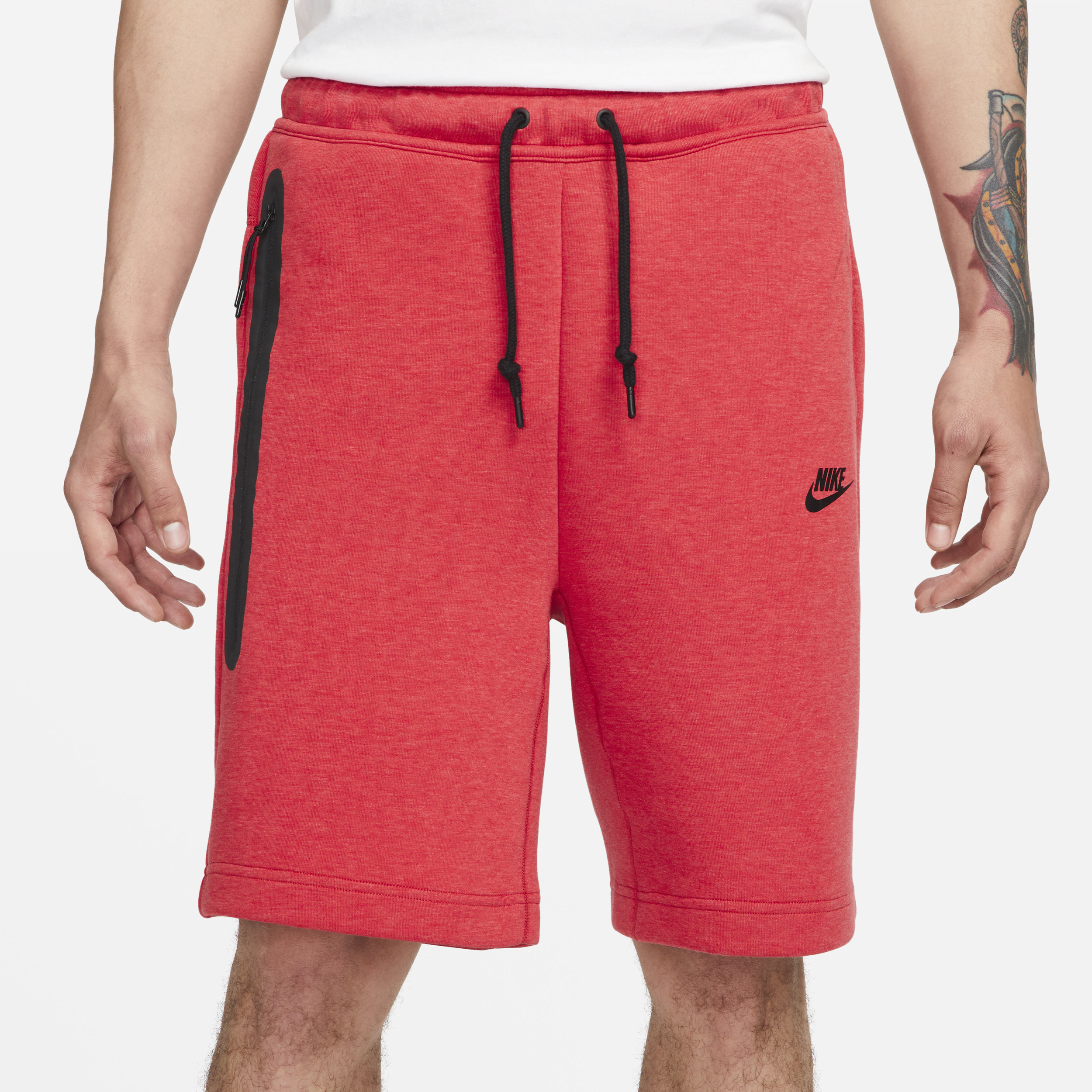 Short Nike Sportswear Tech Fleece pour homme - Rouge