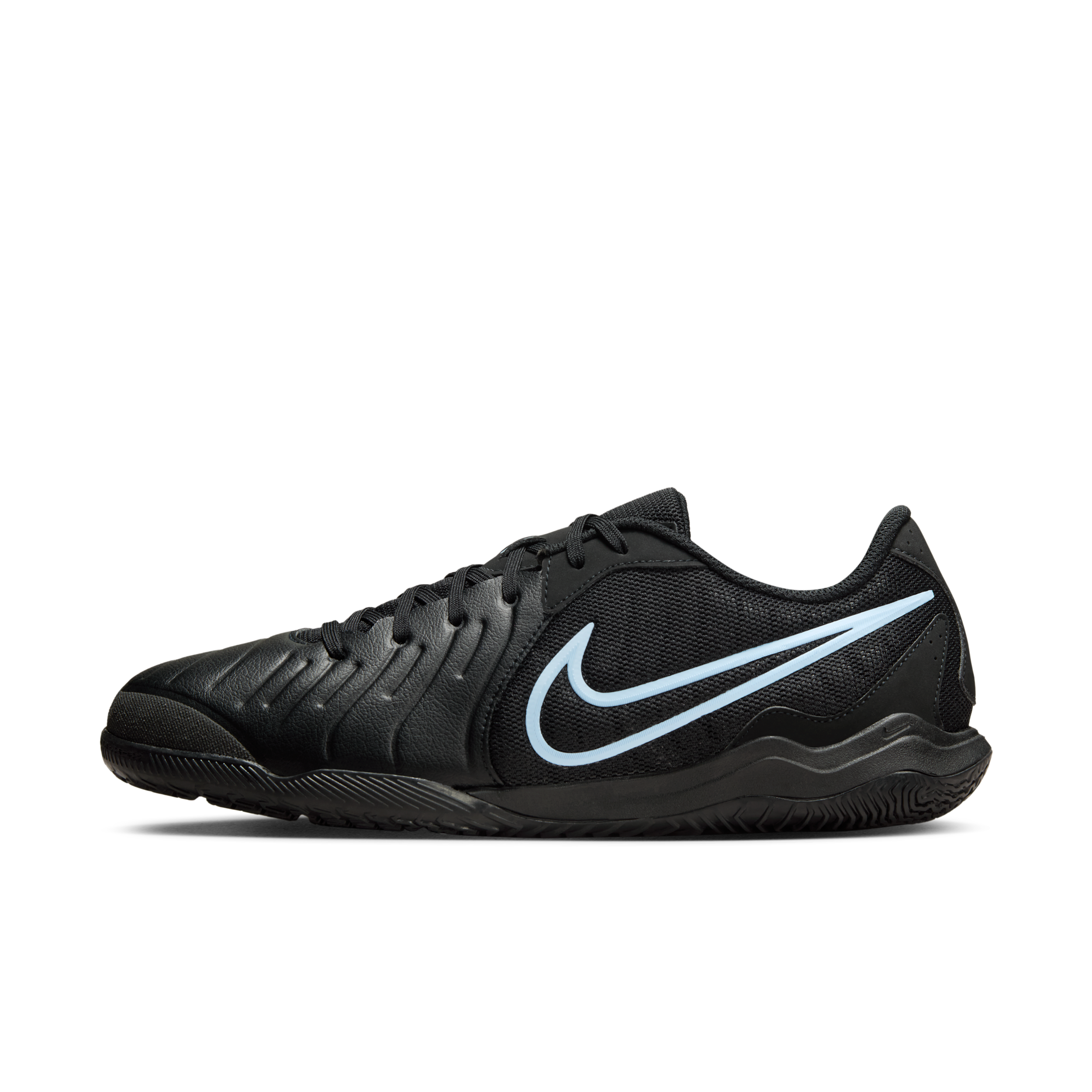 Thumbnail - Nike Tiempo Legend 10 Academy Low Top Fußballschuh für Hallen- und Hartplätze - Schwarz