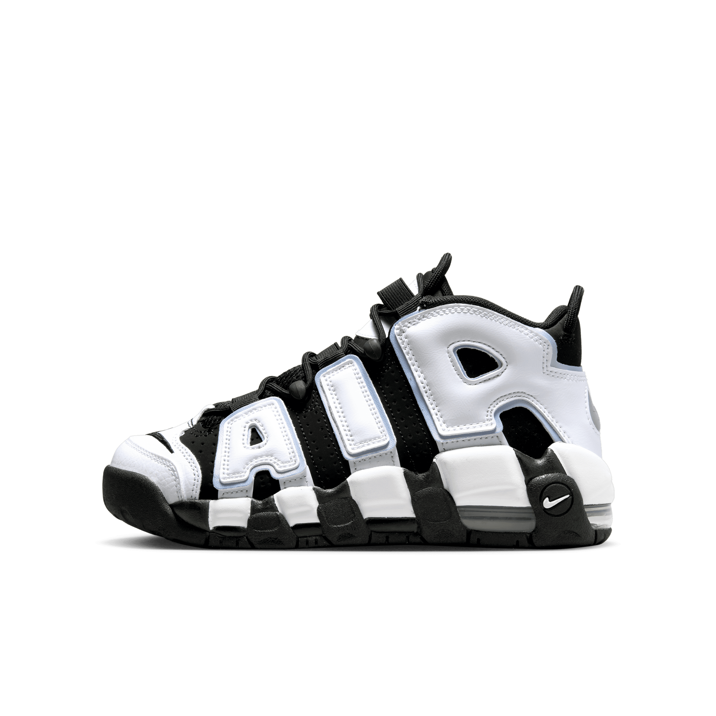 Scarpa Nike Air More Uptempo - Ragazzi - Nero