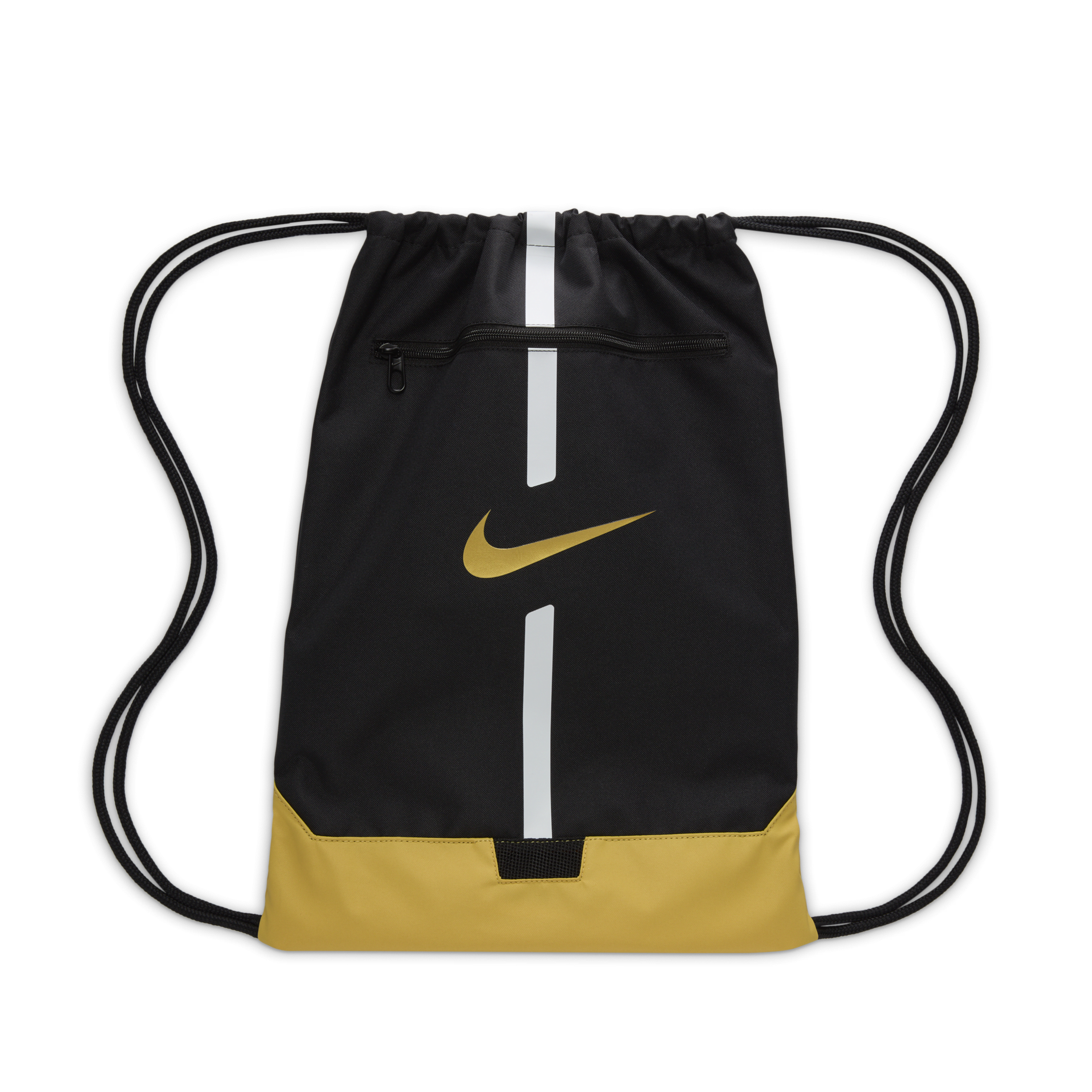 Nike Academy Gymtas voor voetbal (18 liter) Zwart