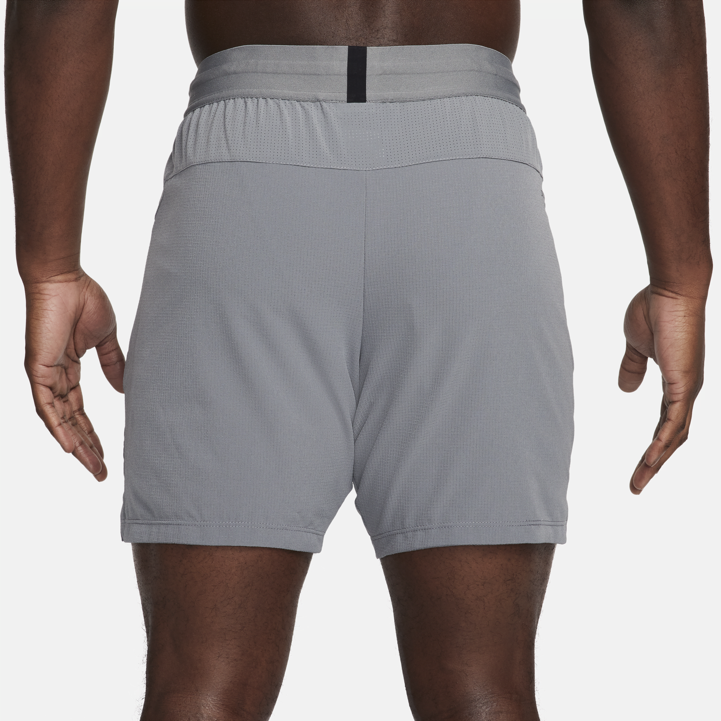 Nike Flex Rep 4.0 Dri-FIT niet-gevoerde fitnessshorts voor heren (18 cm) Grijs