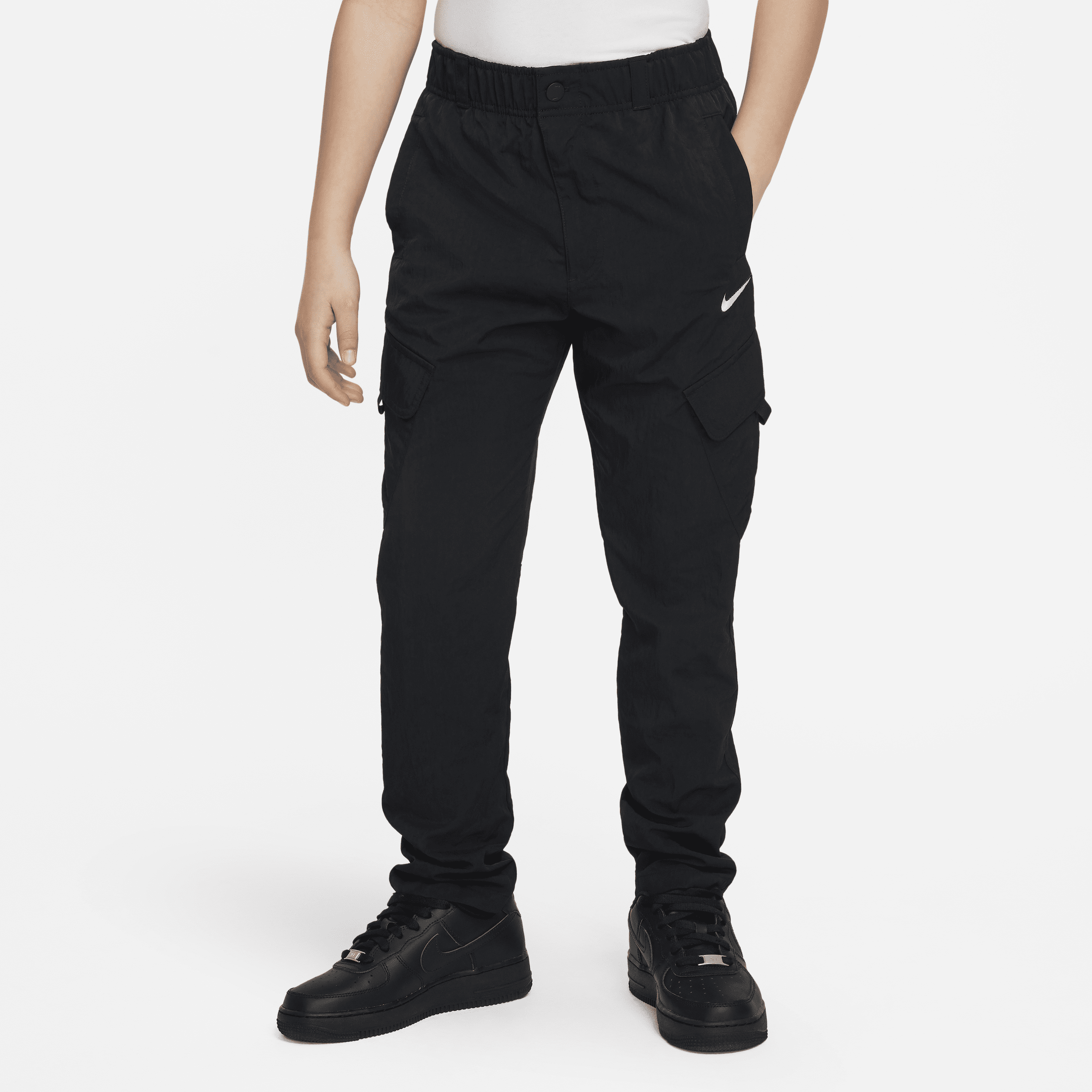 Pantalon cargo tissé Nike Outdoor Play pour ado - Noir