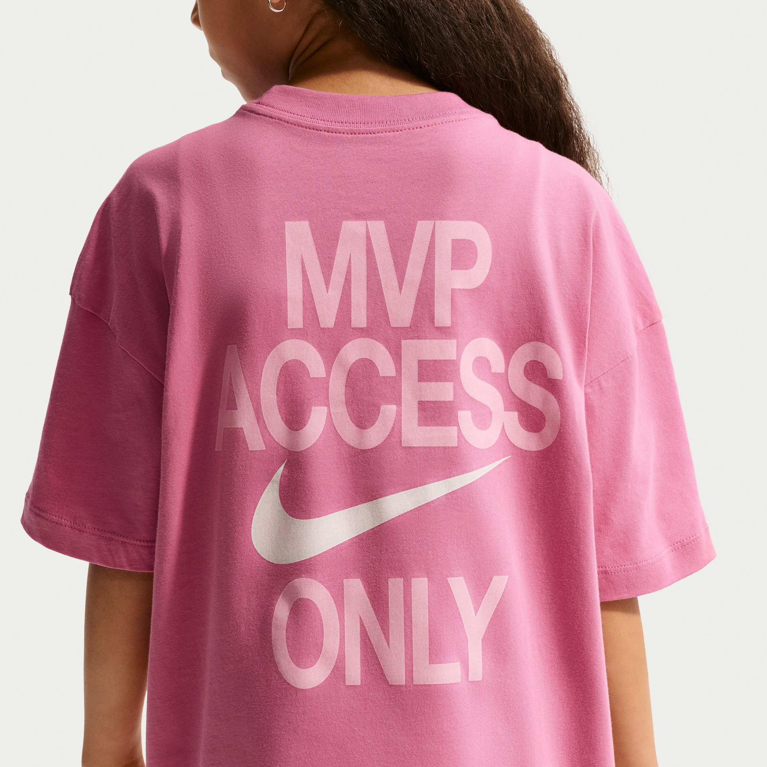Thumbnail - Nike Oversize-T-Shirt (ältere Kinder) - Pink