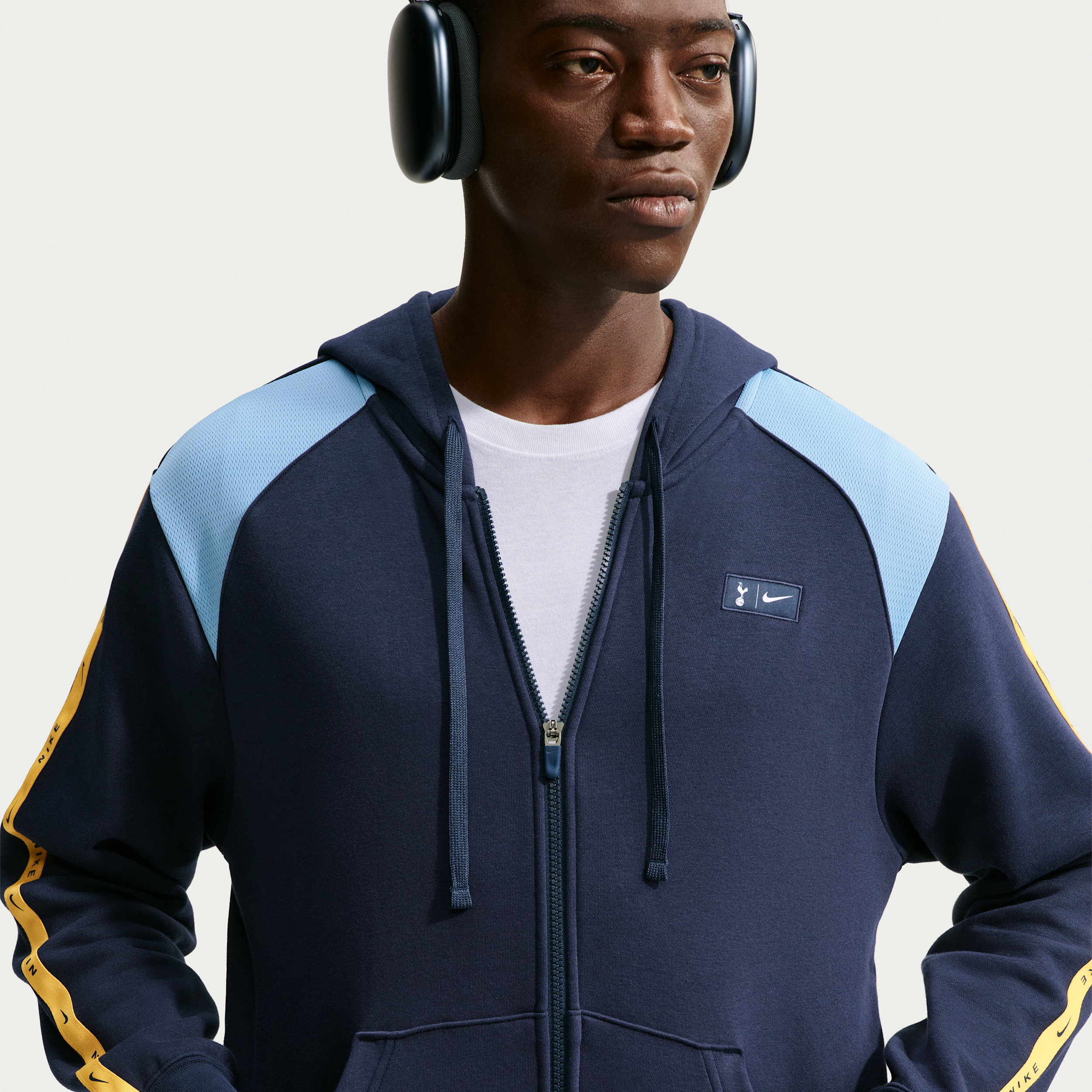 Nike Sweat A Capuche En Fleece A Zip Nike Football Tottenham Hotspur City Side Pour
