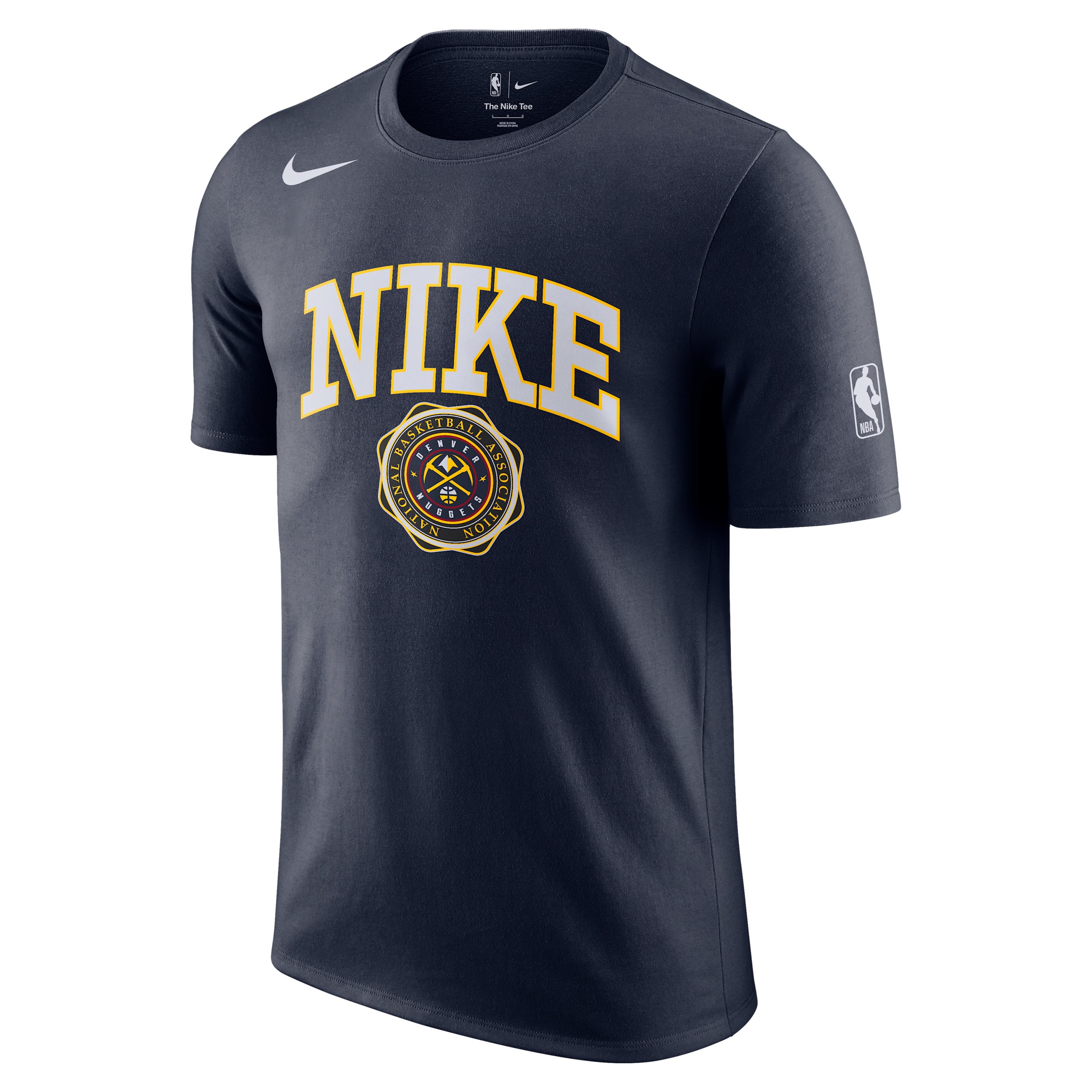 T-shirt Nike NBA Denver Nuggets Essential pour homme - Bleu