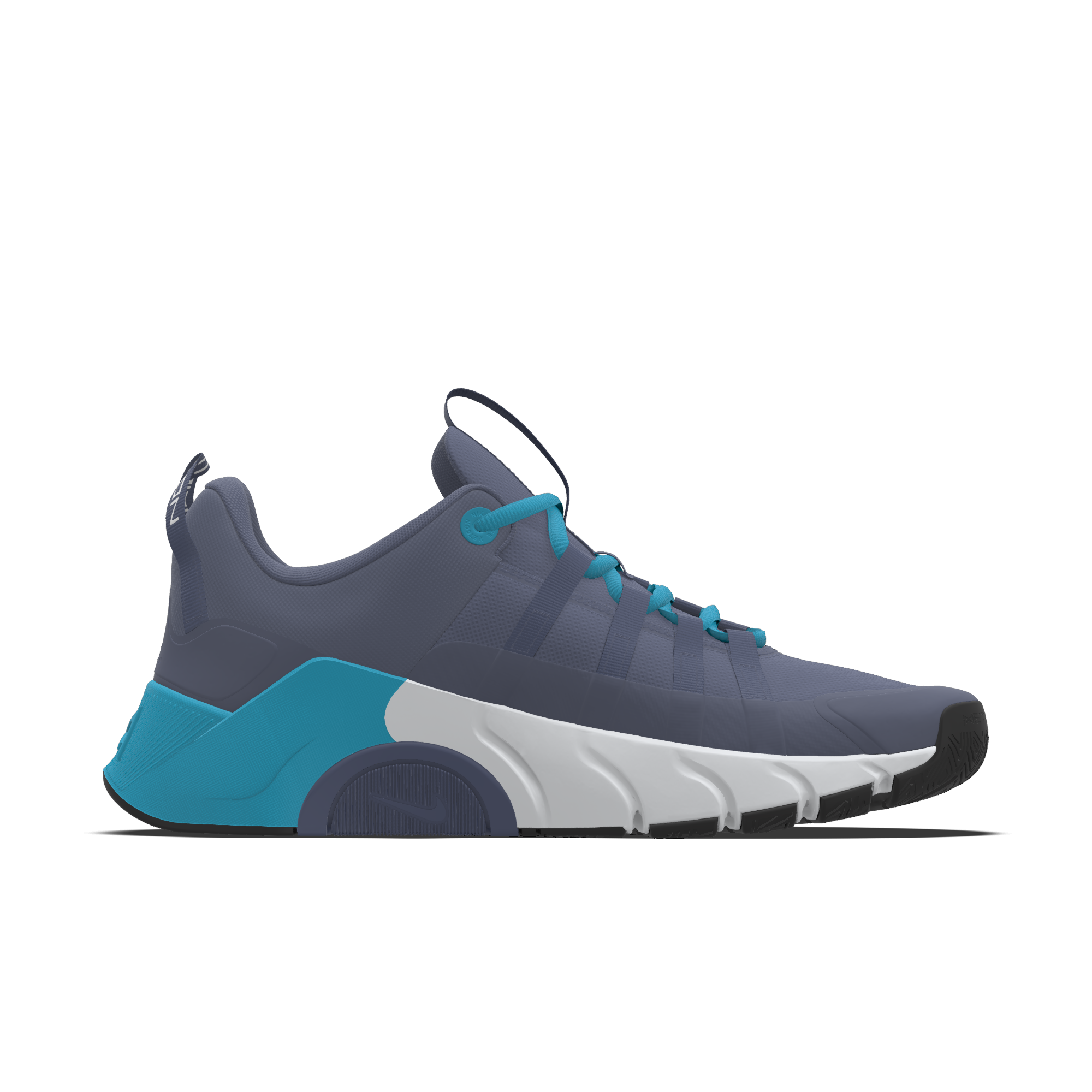 Nike Free Metcon 7 By You customized trainingsschoenen voor heren - Blauw - 9439348848