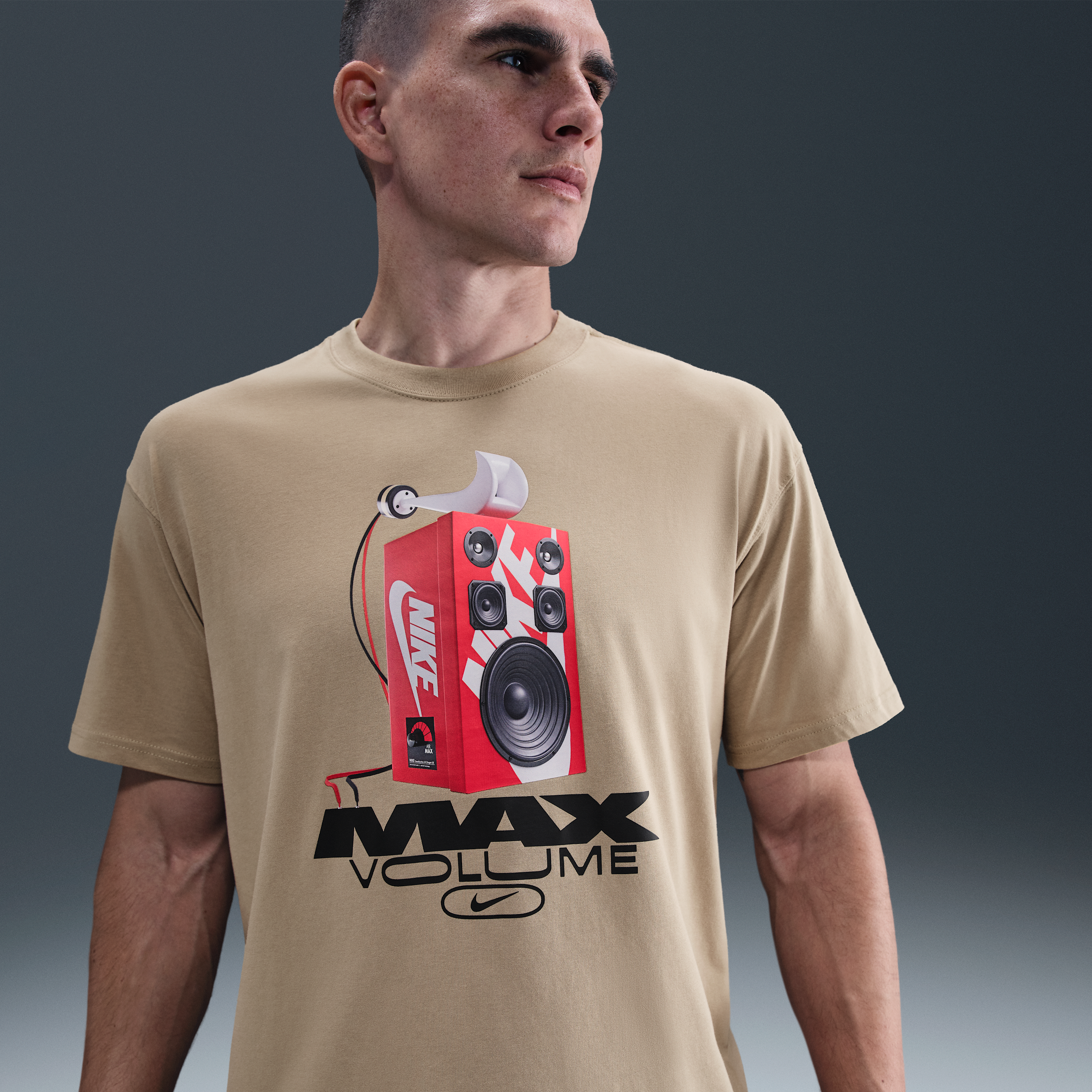 Thumbnail - Nike Sportswear Max90 T-Shirt - Braun