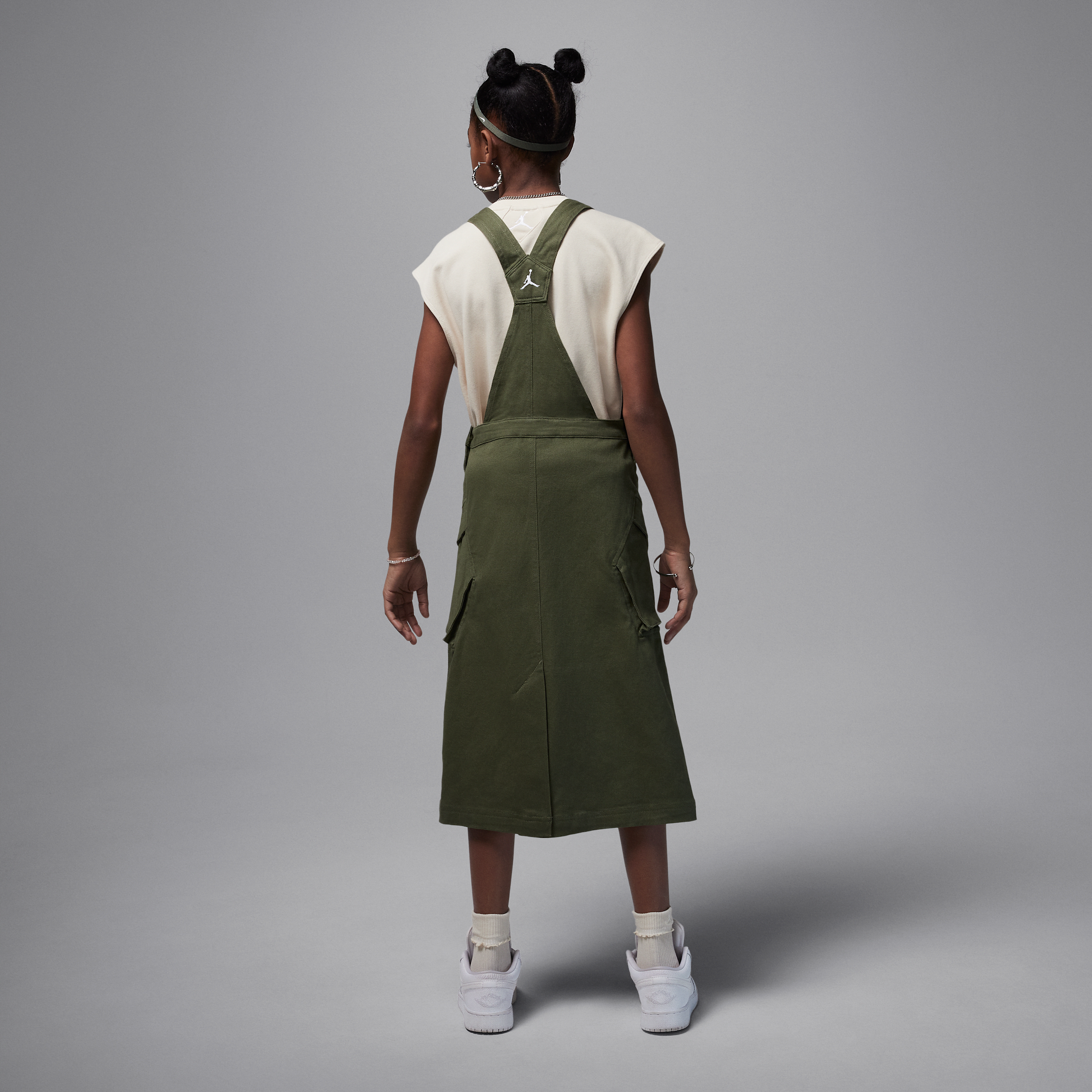 Thumbnail - Jordan Essential Overall-Kleid (ältere Kinder) - Grün