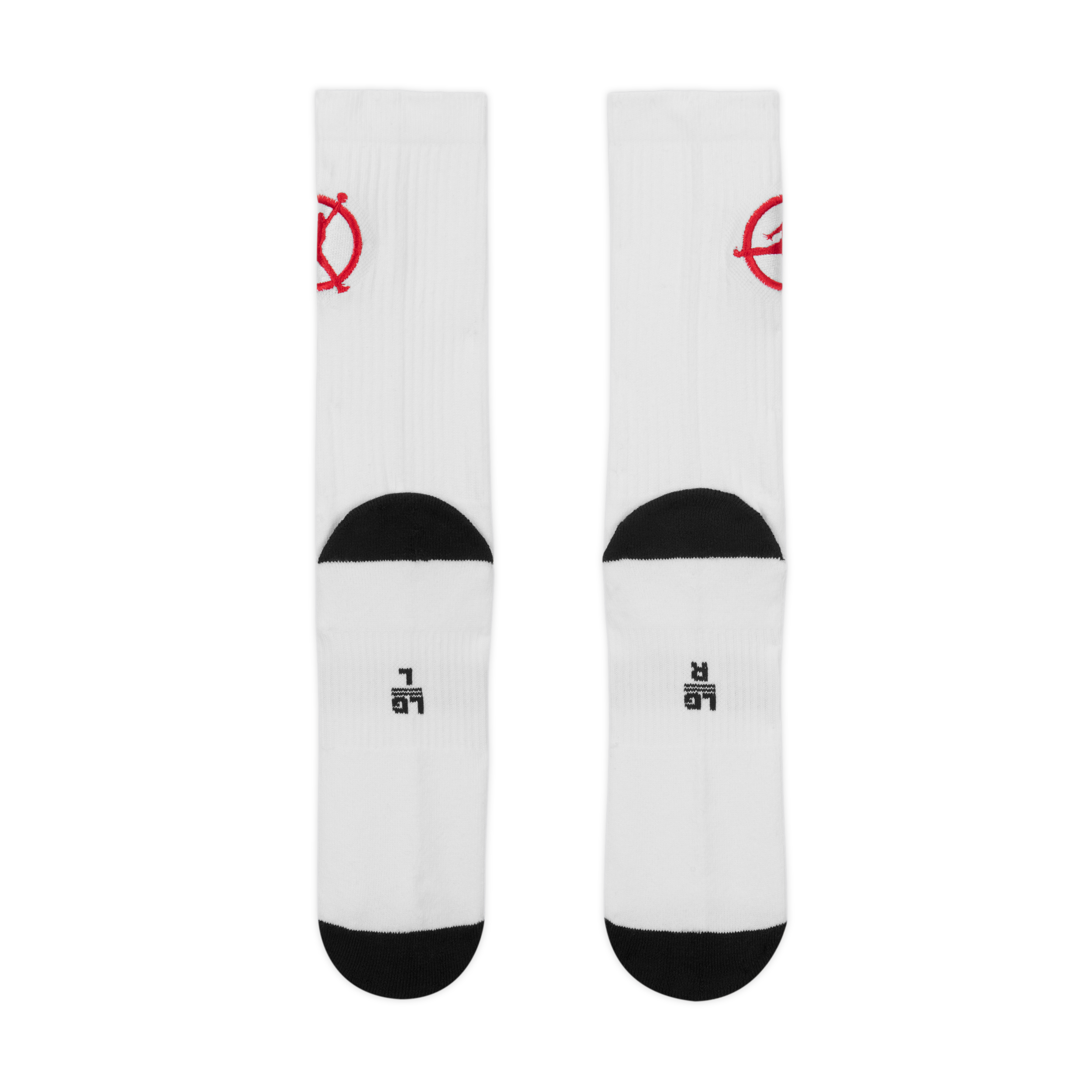 Thumbnail - Jordan Flight Club gepolsterte Crew-Socken - Weiß