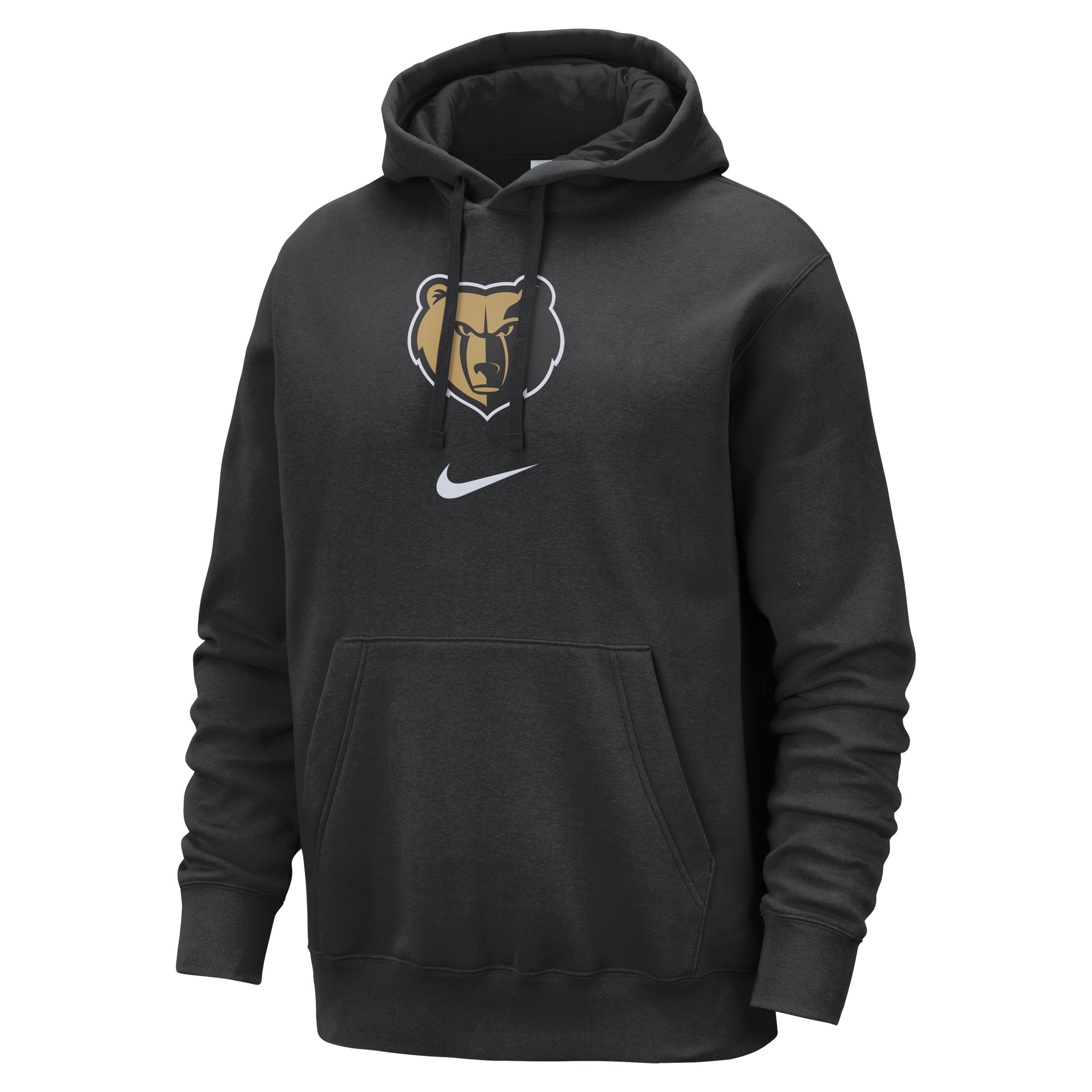 Nike Memphis Grizzlies Club Fleece City Edition NBA-hoodie voor heren Zwart