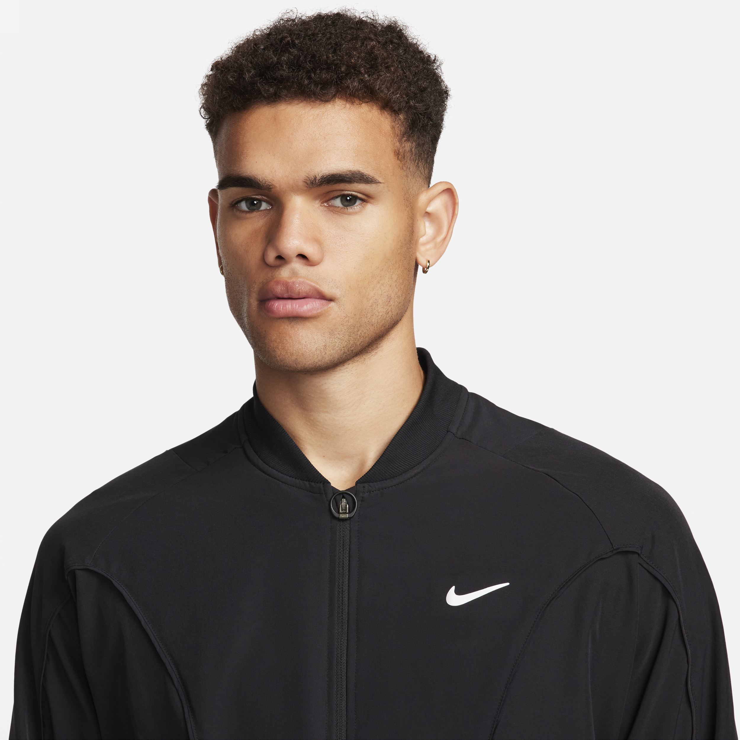 Nike Court Advantage Dri-FIT Tennisjack voor heren Zwart