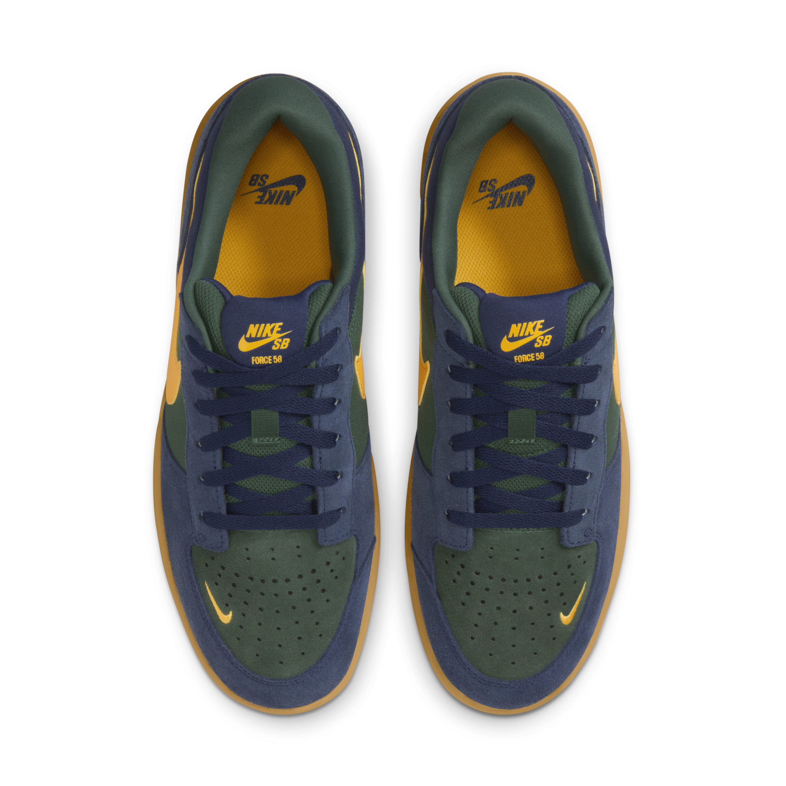 Chaussure de skateboard Nike SB Force 58 - Bleu