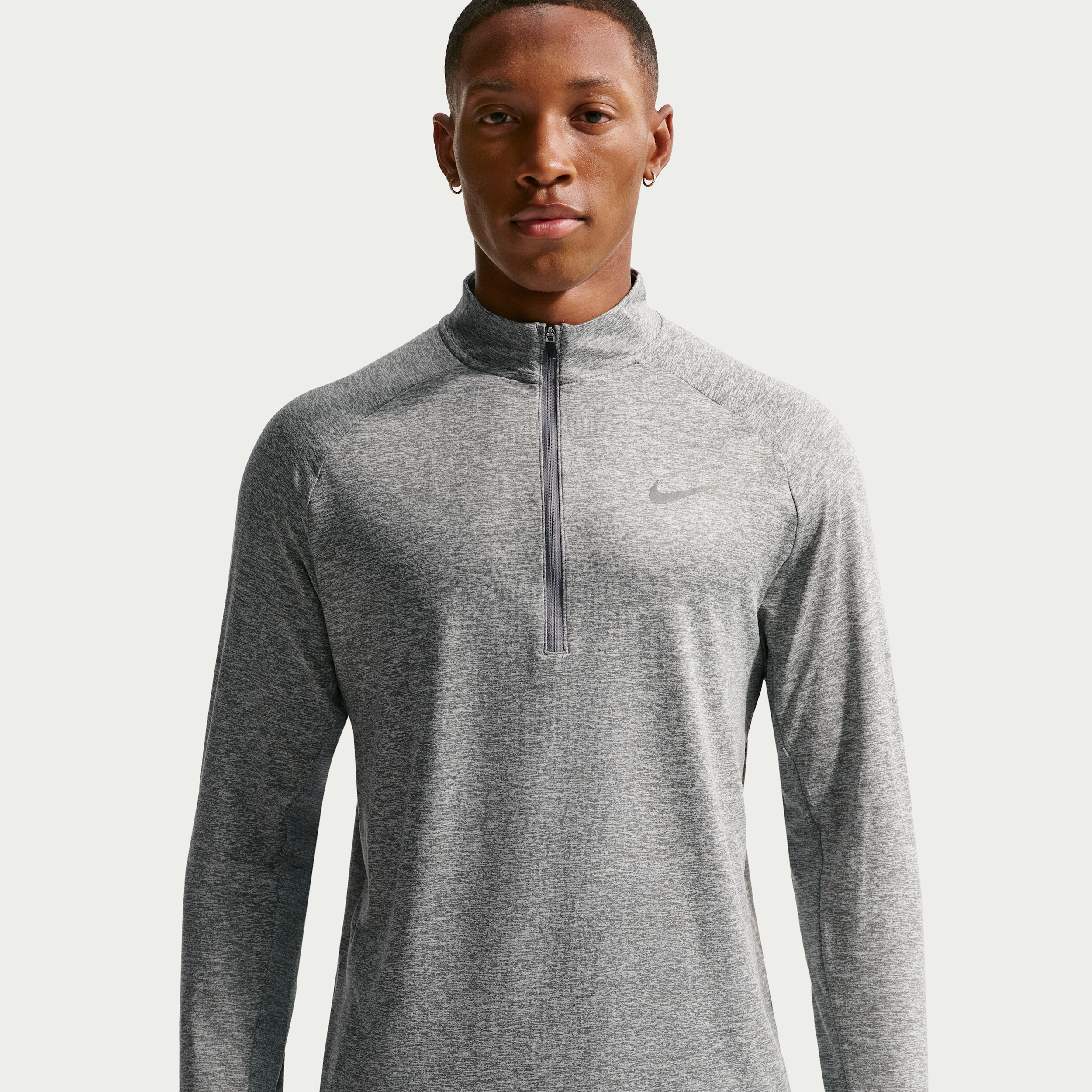 Nike Hardloopshirts grijs