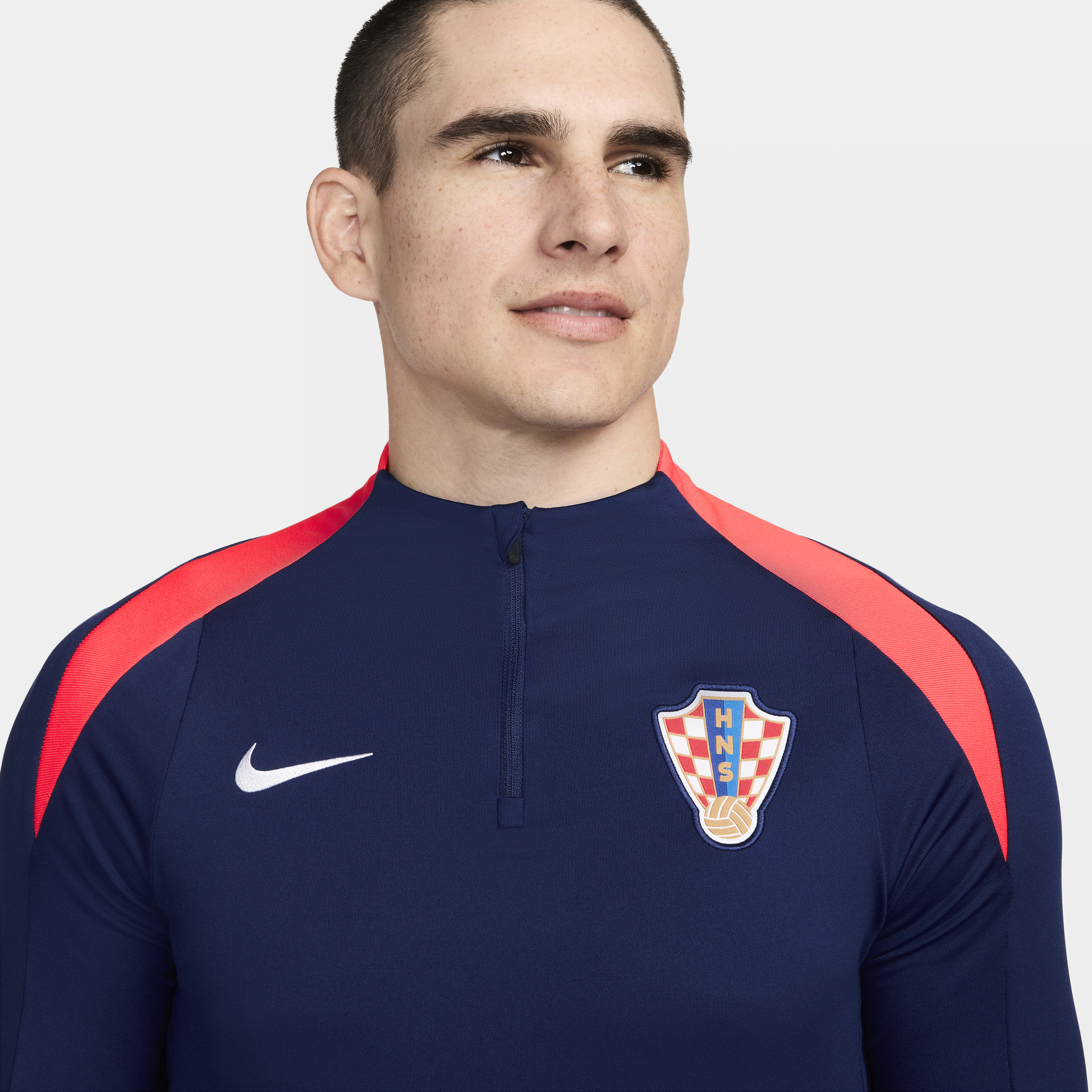 Nike Kroatië Strike Dri-FIT voetbaltrainingstop voor heren Blauw