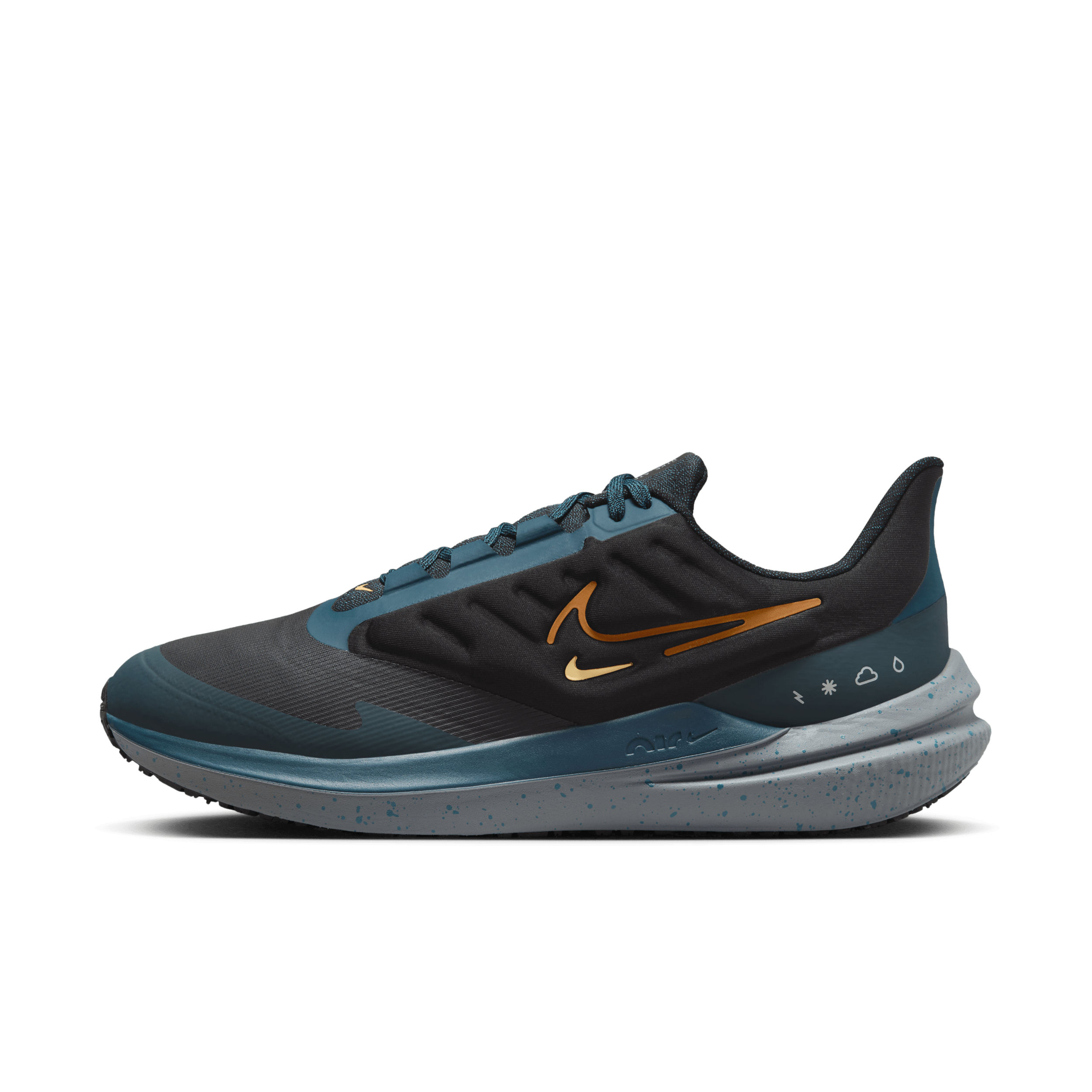 Scarpa da running su strada a prova di maltempo Nike Winflo 9 Shield – Uomo - Nero - DM1106-002
