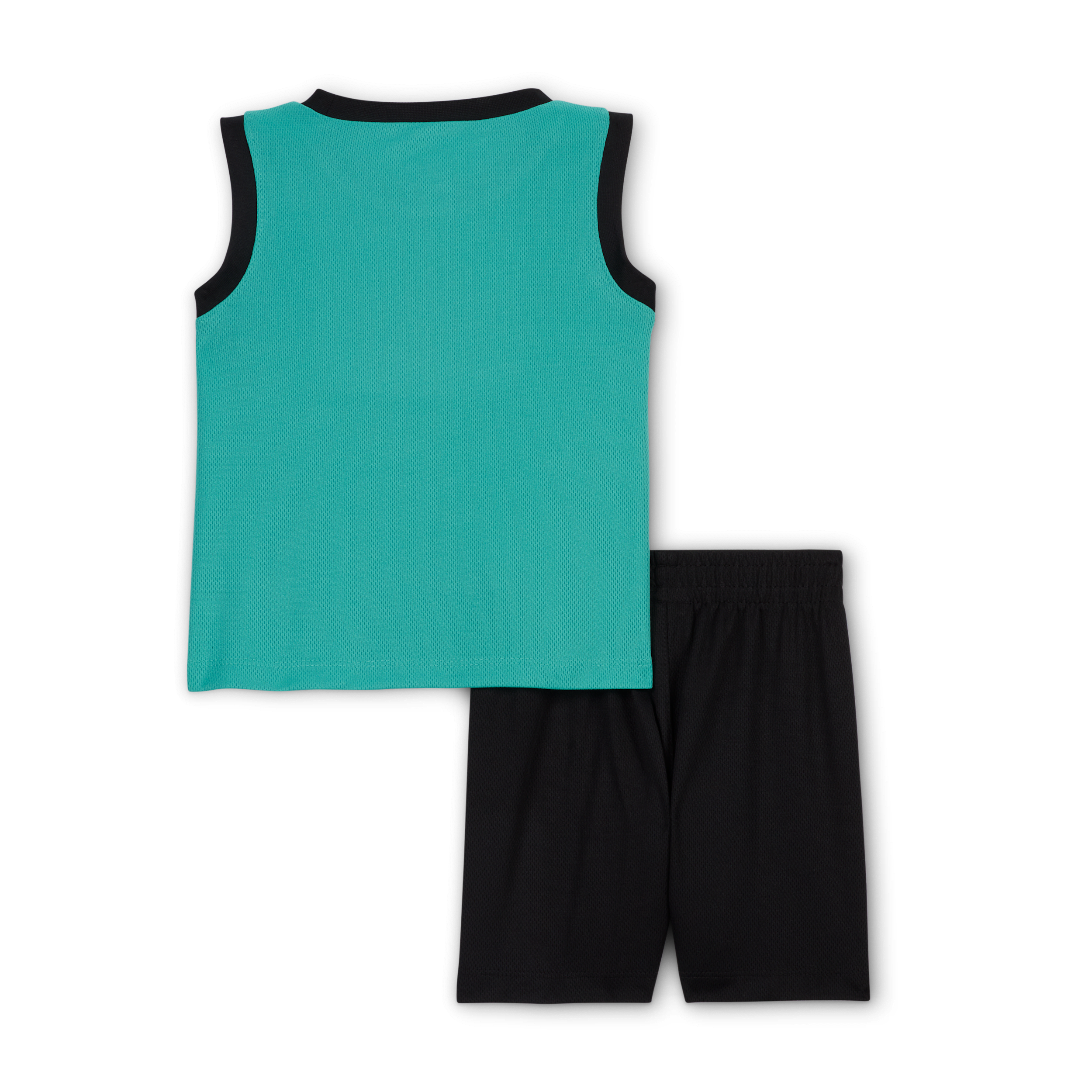 Thumbnail - Jordan 2-teiliges Trikot-Set (Babys, 12–24 Monate) - Schwarz