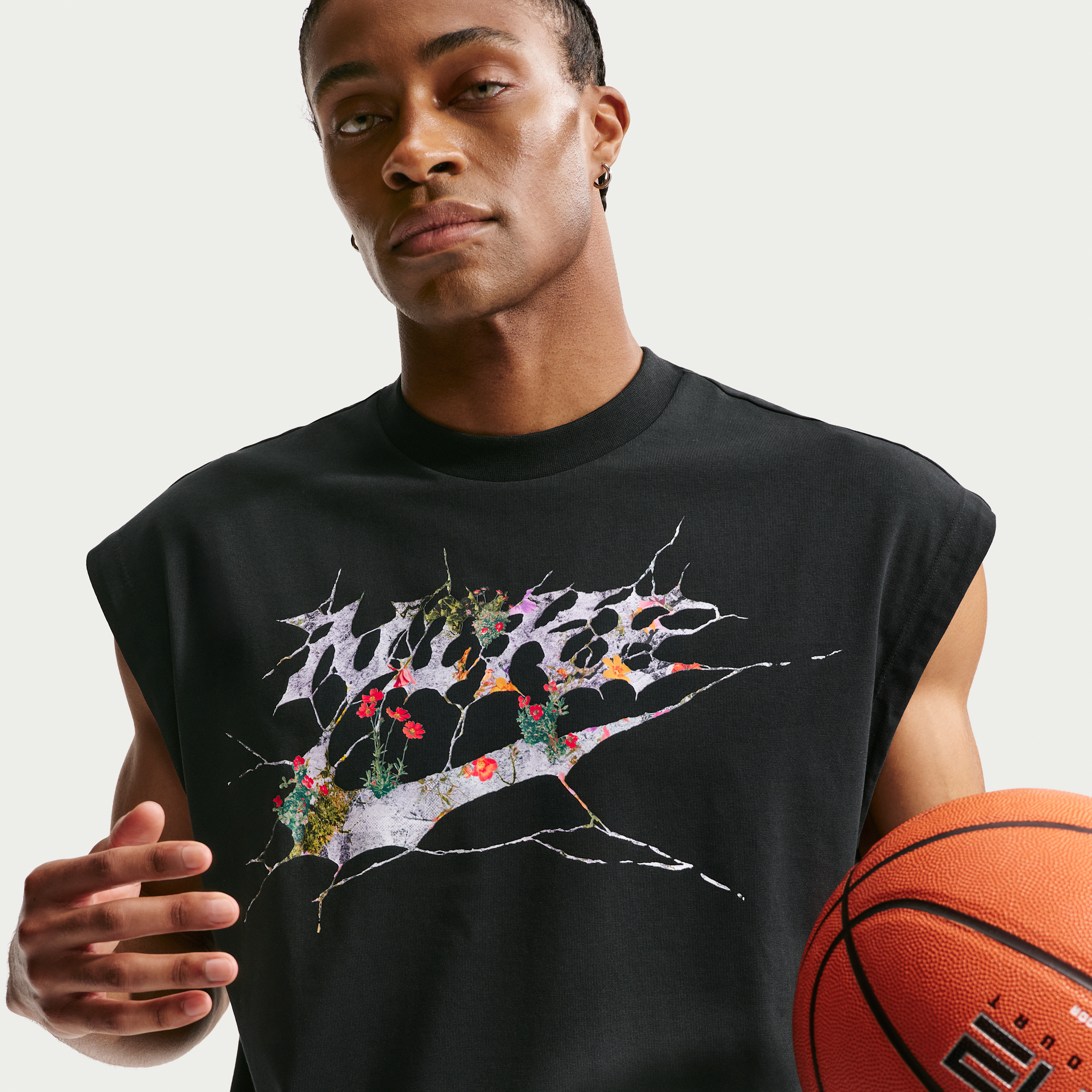 Thumbnail - Nike ärmelloses Standard-Dri-FIT Basketball-Top (Herren) - Schwarz