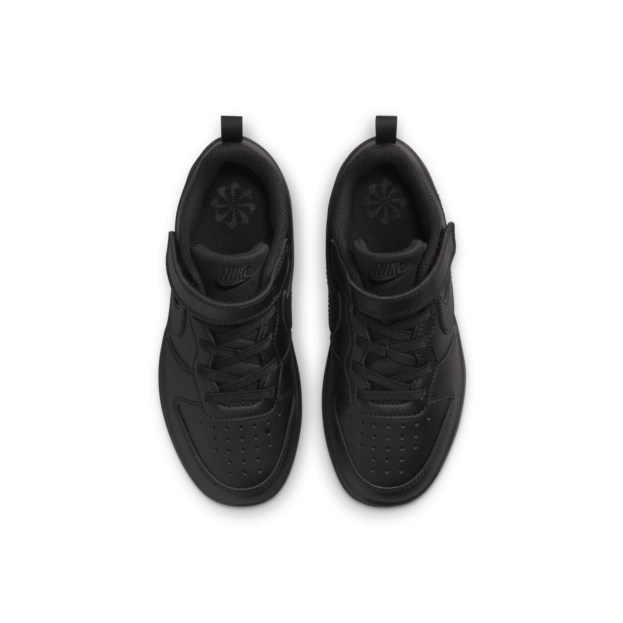 Chaussure Nike Court Borough Low Recraft pour enfant - Noir