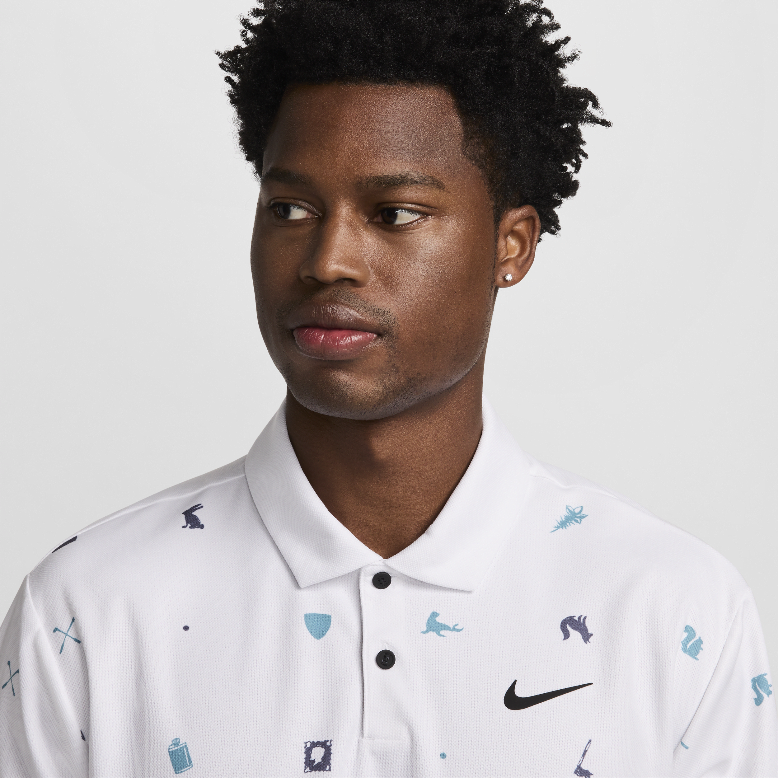 Polo de golf Dri-FIT Nike Tour pour homme - Blanc