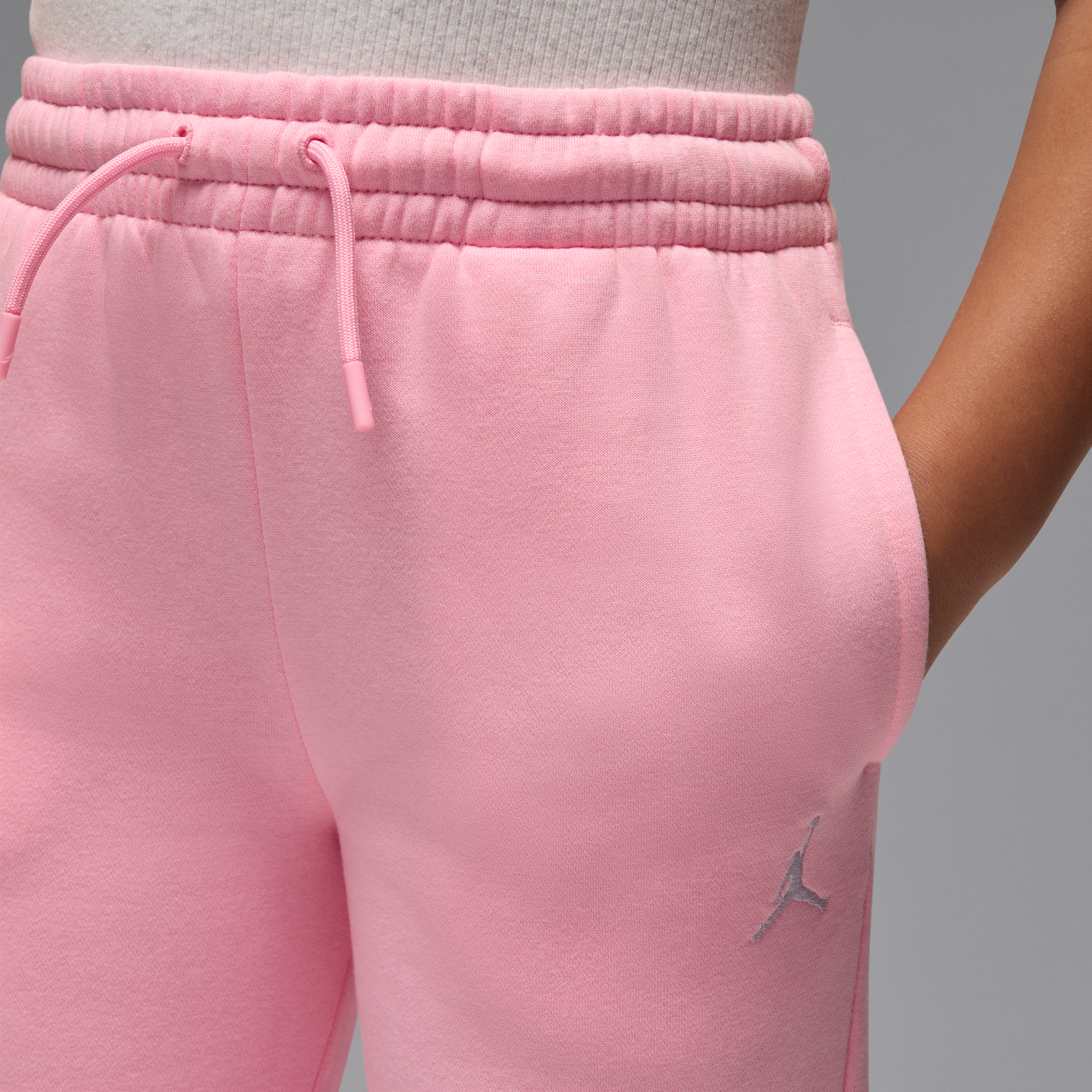 Thumbnail - Jordan Brooklyn Fleece-Hose (ältere Kinder) - Pink