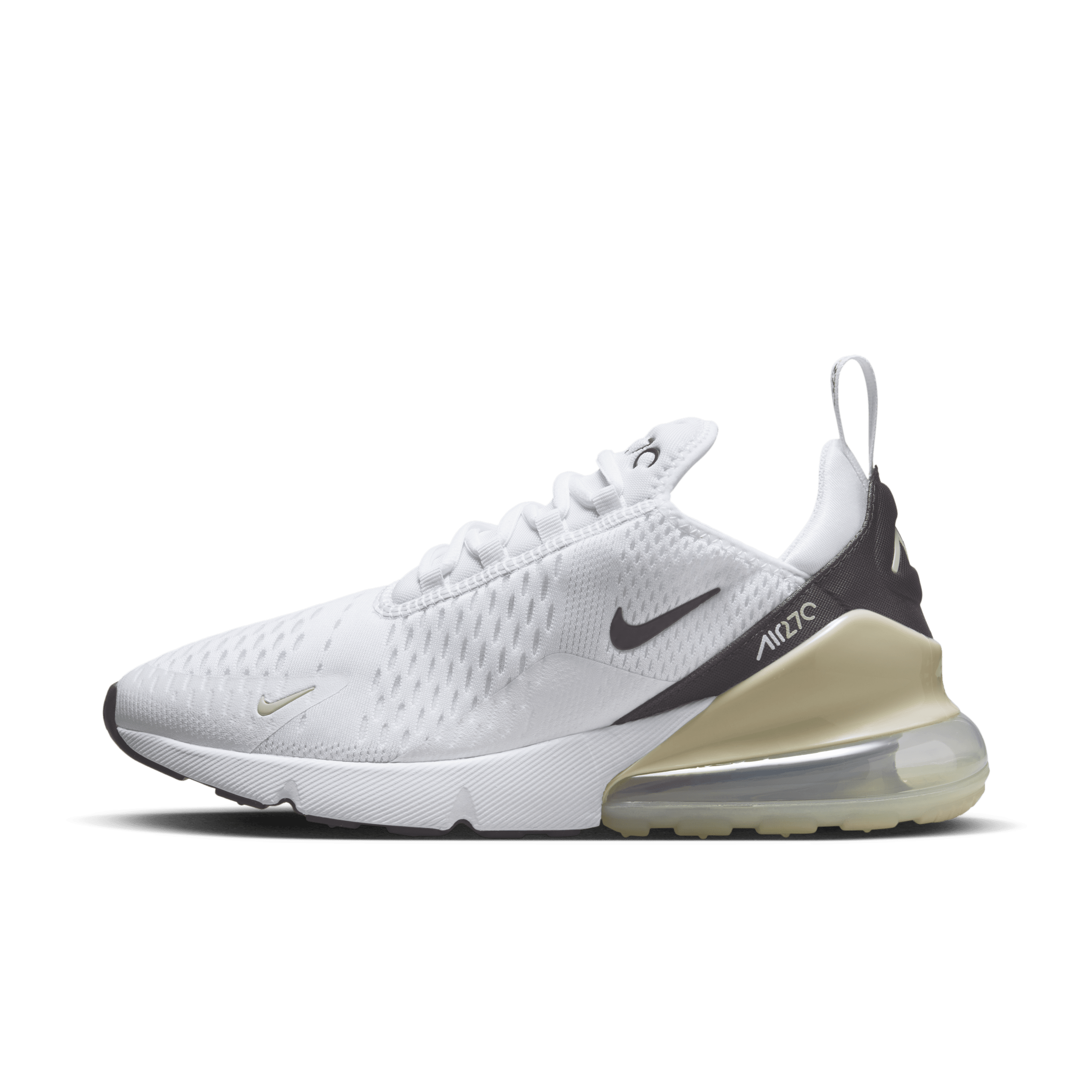 Buty damskie Nike Air Max 270 - Biel - FD9875-100