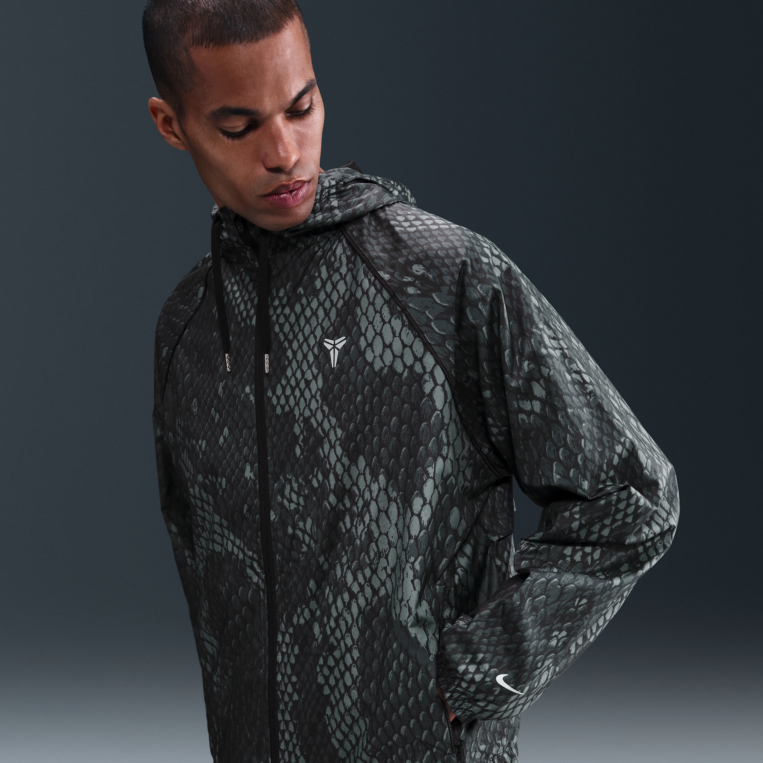 Nike Kobe Mens Woven Jacket - Black - Polyester