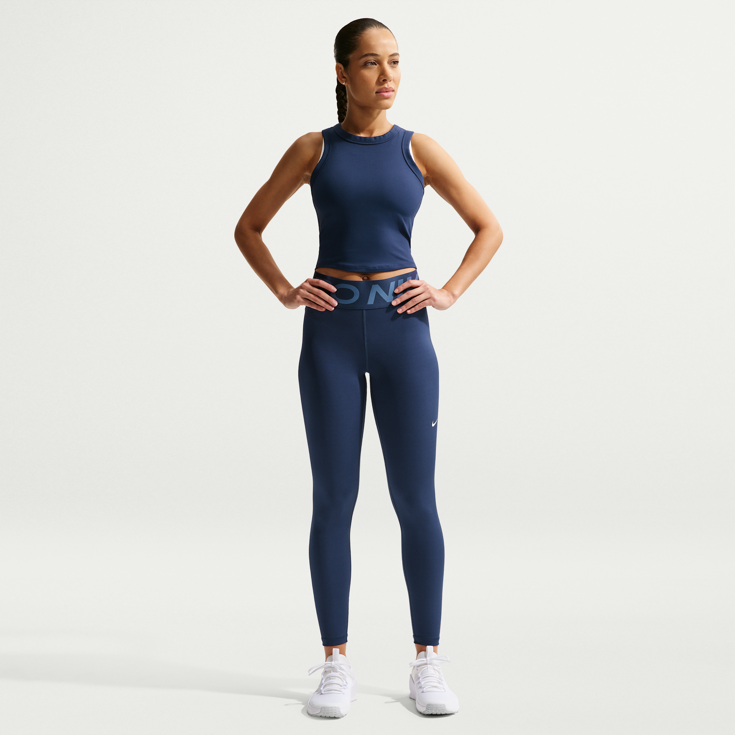 Leggings a tutta lunghezza a vita alta Nike Pro Sculpt – Donna - Blu
