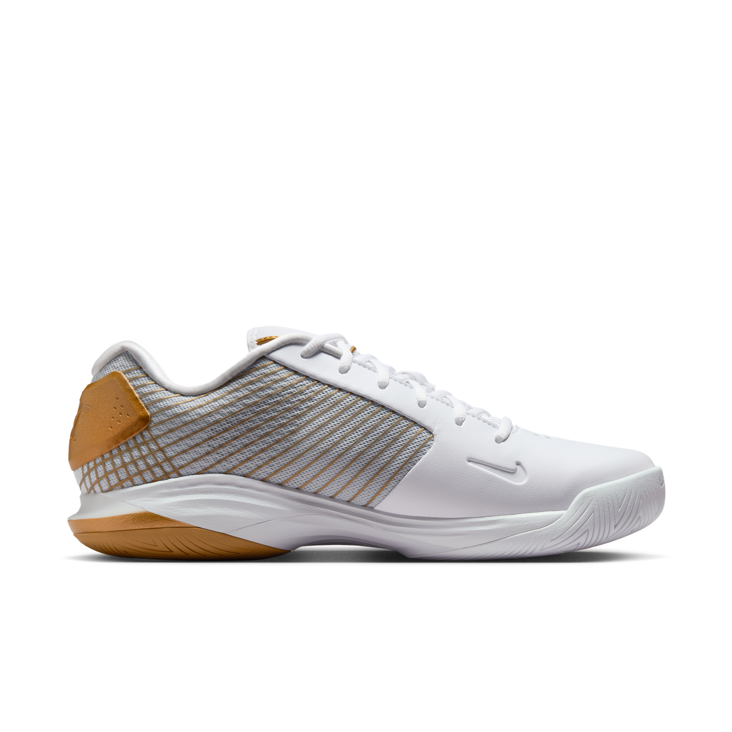 Nike Vapor 12 Hypersmash Men's Hard Court Tennis Shoes - White - HV1488-100