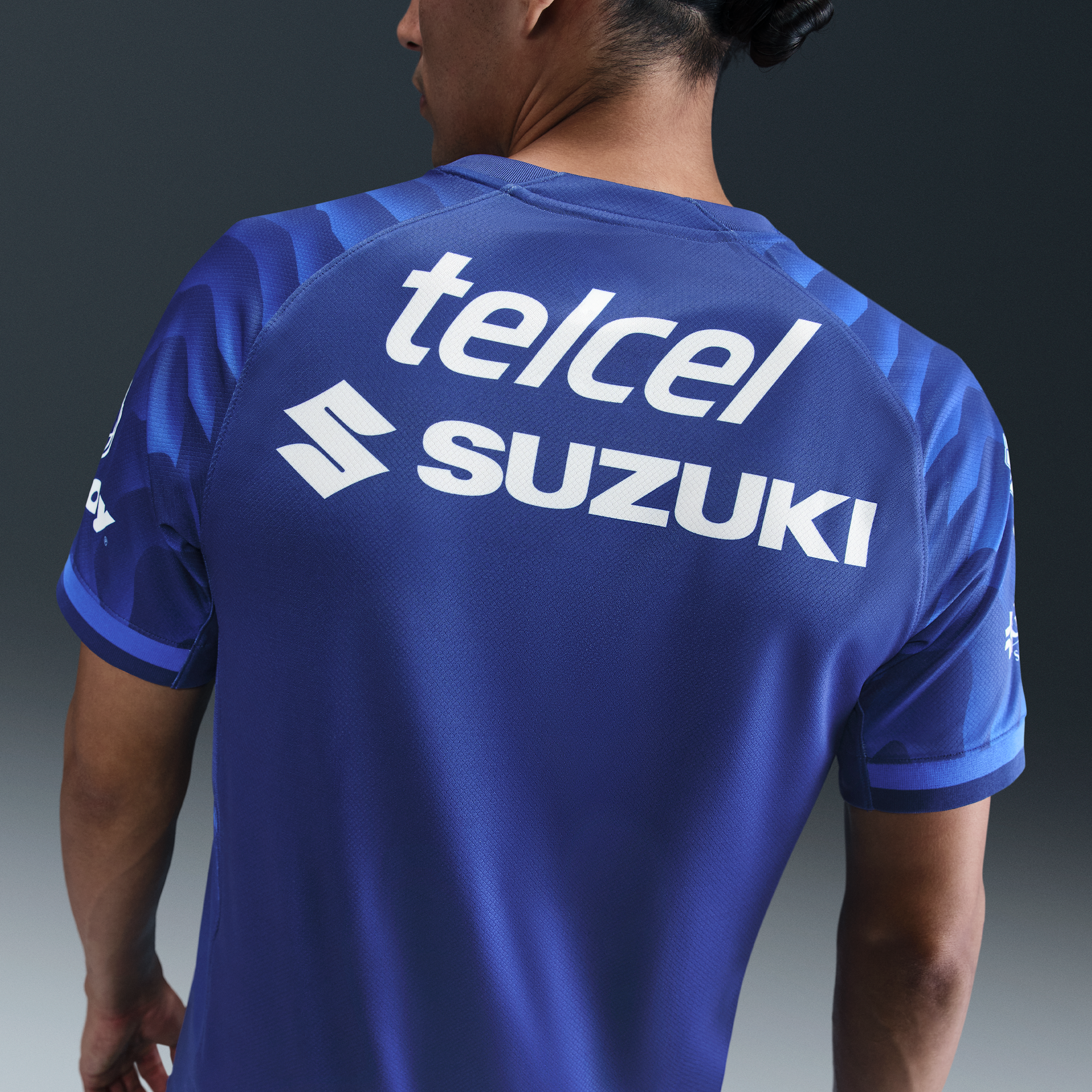 Thumbnail - Pumas UNAM 2025/26 Stadium Away Nike Dri-FIT Replika-Fußballtrikot (Herren) - Blau