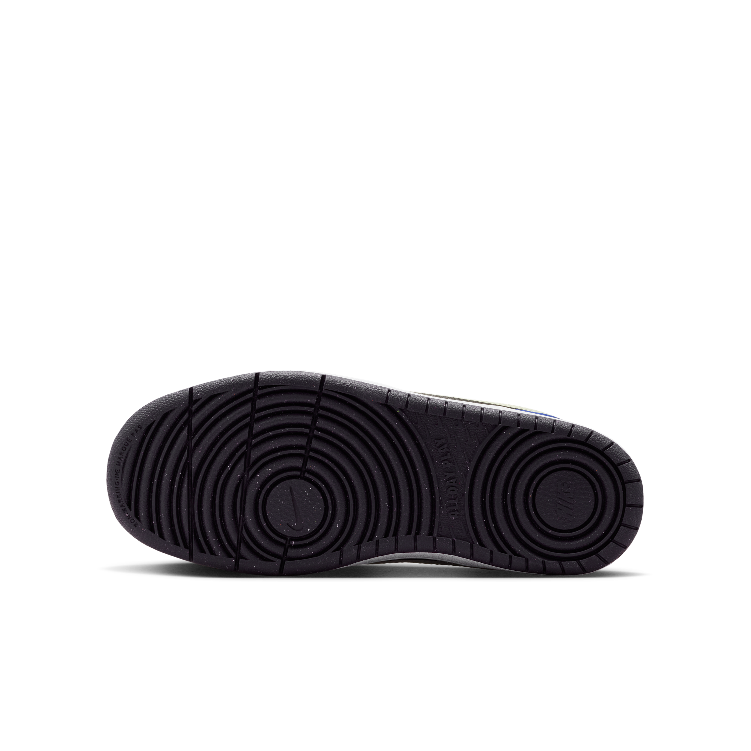 Thumbnail - Nike Court Borough Low Recraft Schuh für ältere Kinder - Schwarz