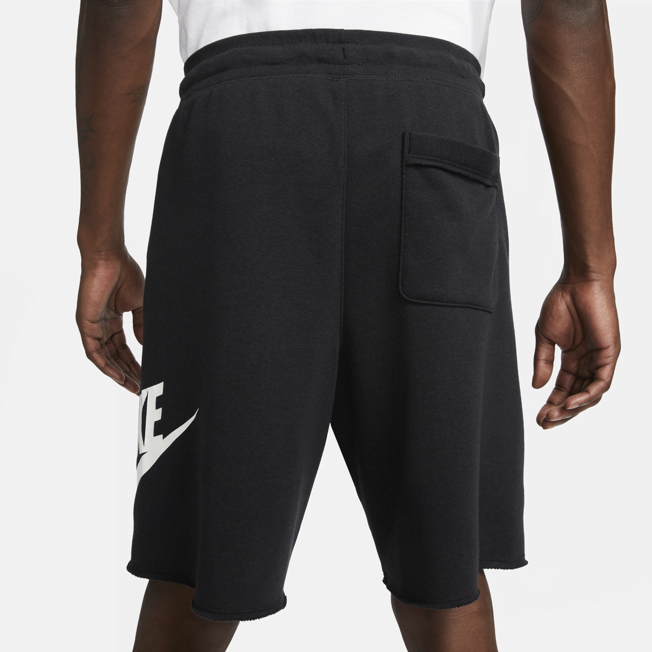 Short en molleton Nike Club Alumni pour homme - Noir