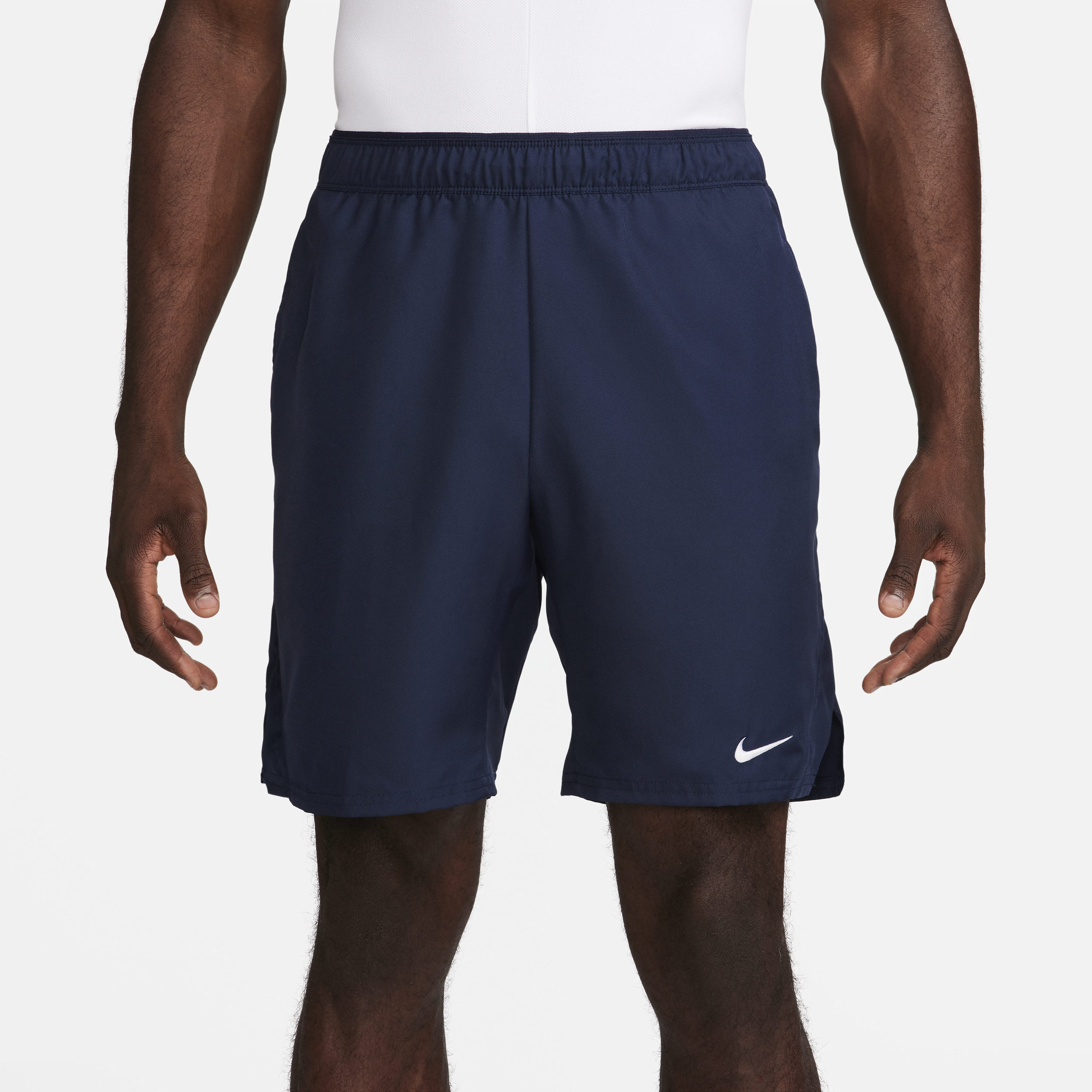 Nike Court Victory Dri-FIT tennisshorts voor heren (18 cm) Blauw