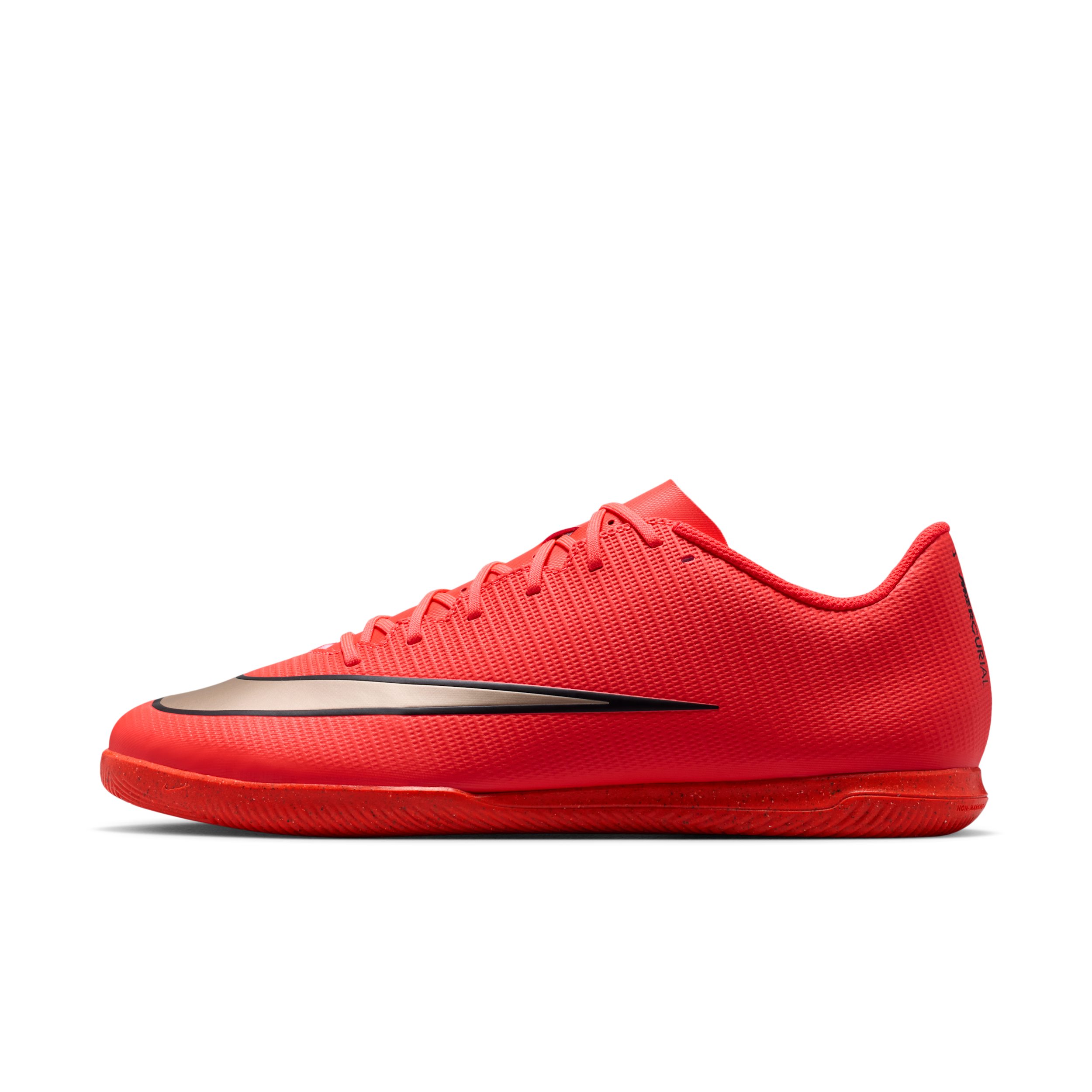 Halowe buty piłkarskie z niską cholewką Nike Mercurial Vapor 17 Club - Czerwony