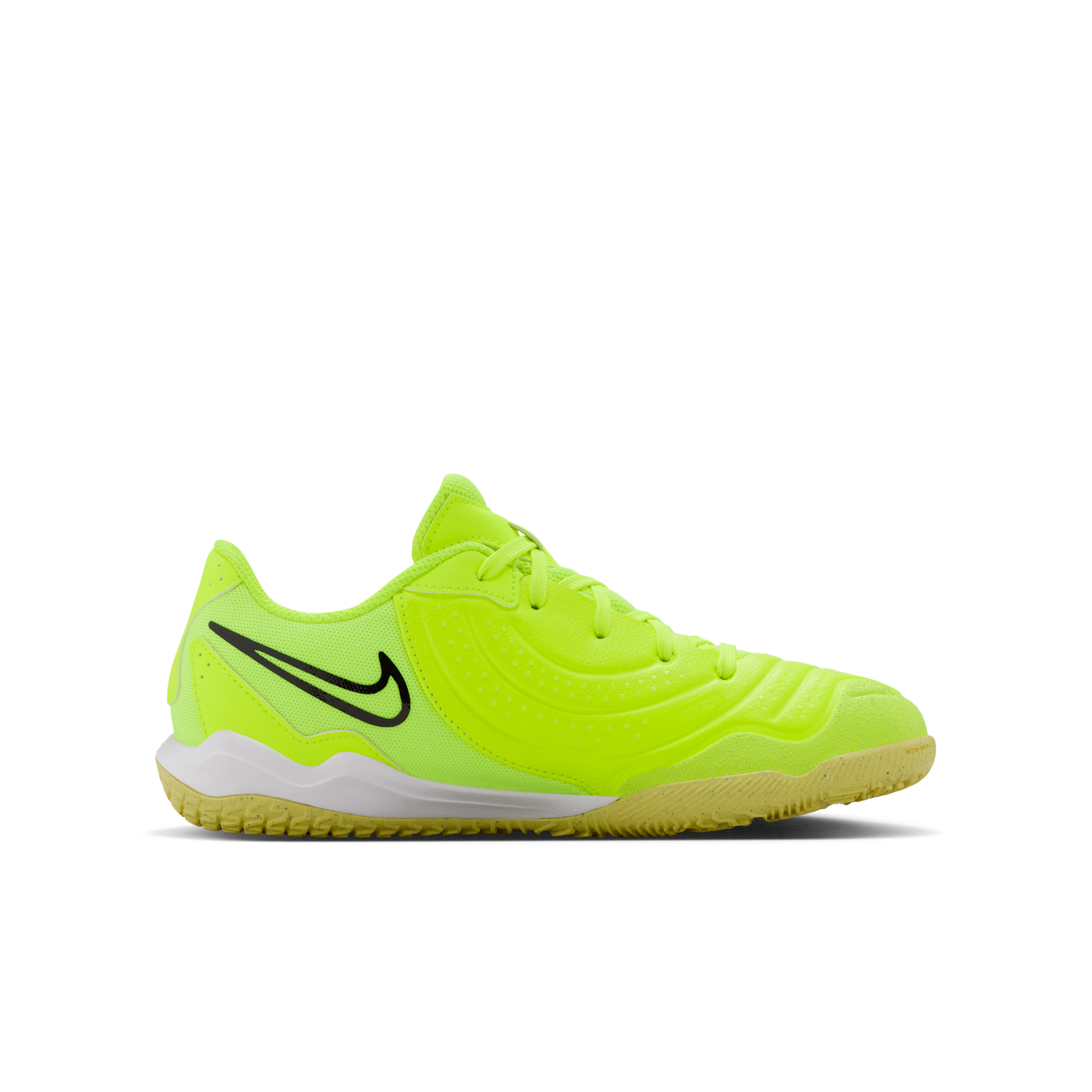 Thumbnail - Nike Jr. Tiempo Legend 10 Academy Low-Top-Fußballschuh für Hallen- und Hartplätze für jüngere/ältere Kinder - Gelb
