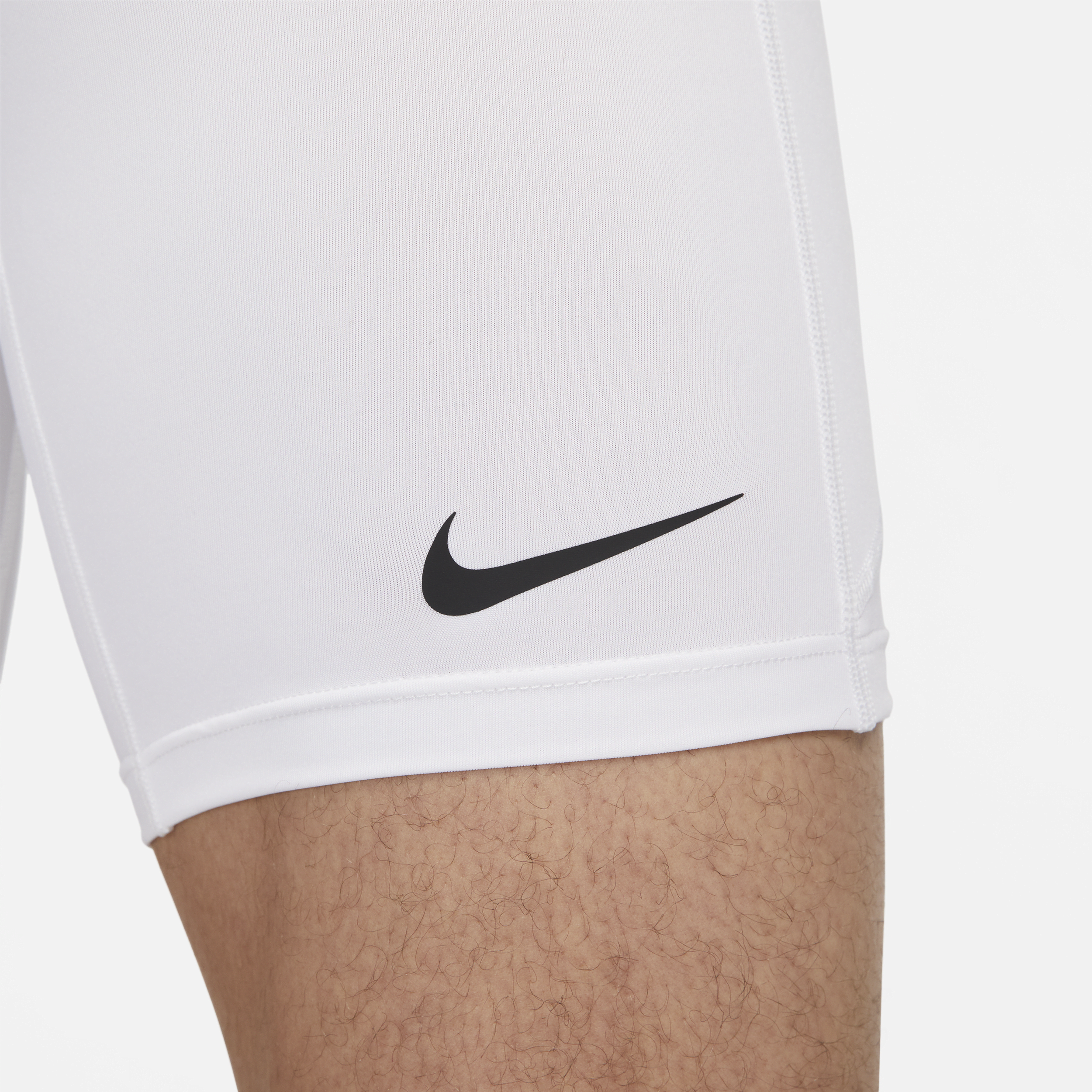 Nike Pro Dri-FIT fitnessshorts voor heren Wit