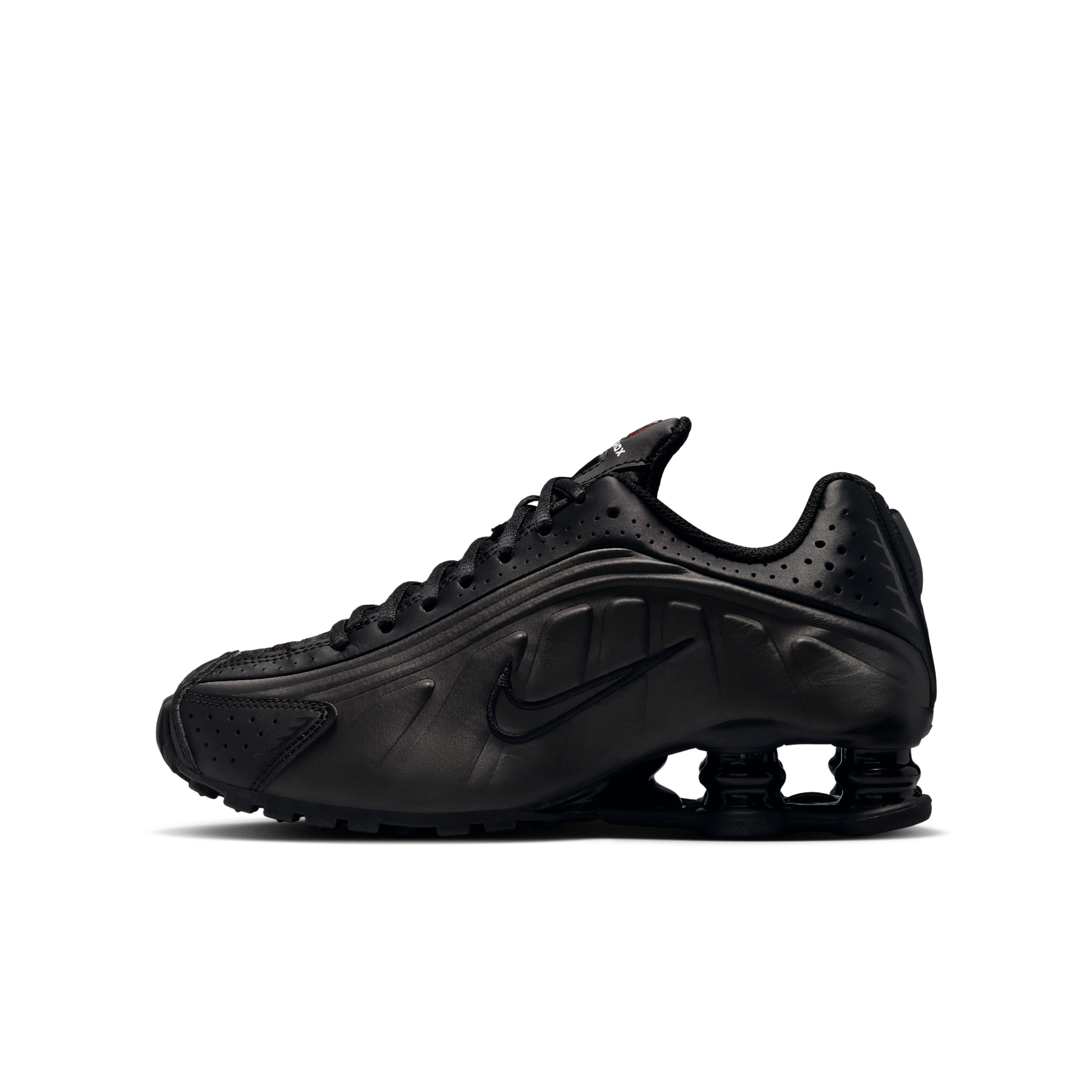 Nike Shox R4 Older Kids' Shoes - Black